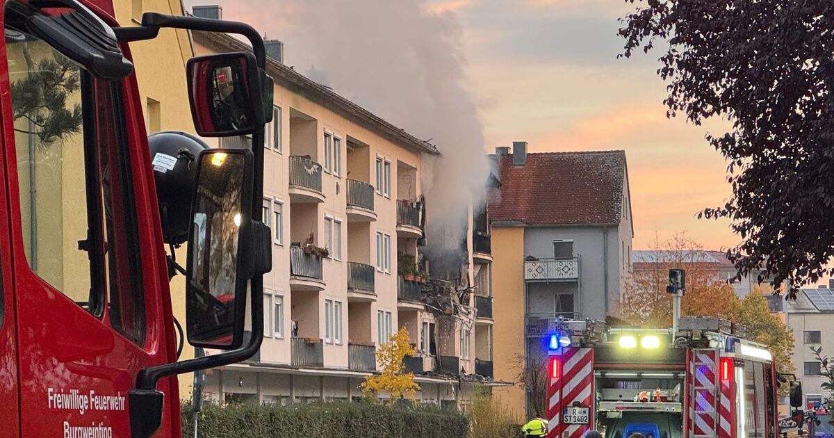 Explosion in Regensburg: Verletzte und drei Vermisste | Radio Bamberg