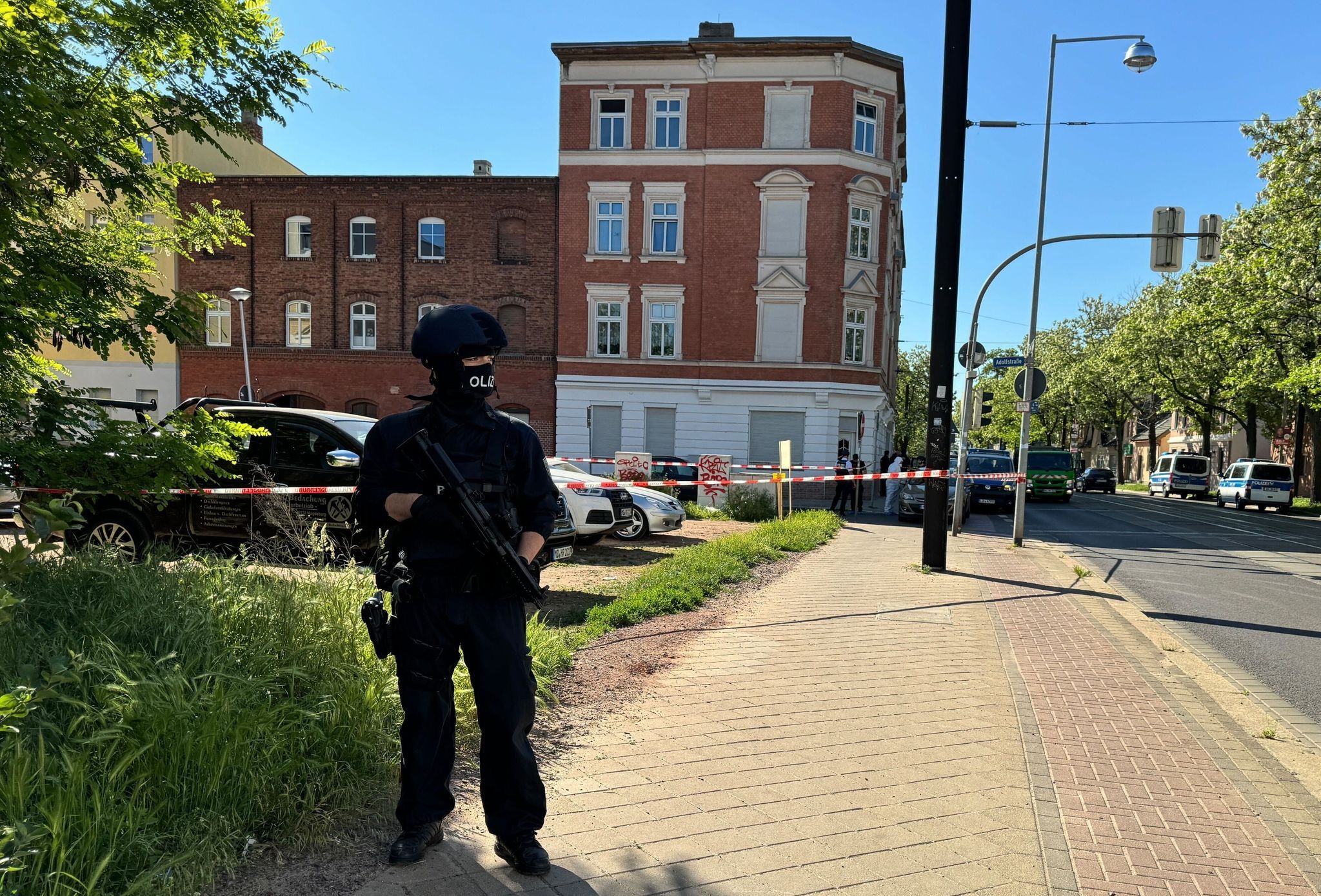 Frau in Magdeburg angeschossen – Polizeieinsatz läuft