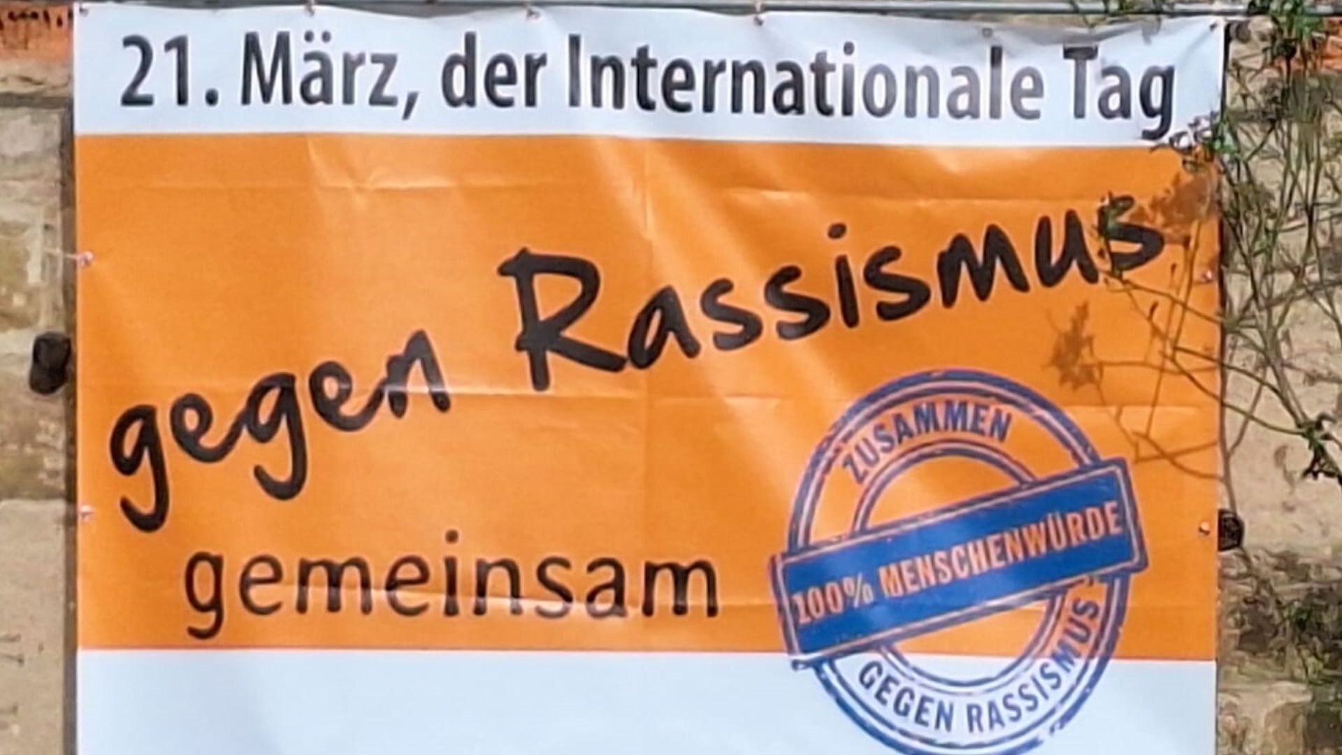 Heute Kundgebung gegen Rassismus am Gabelmann