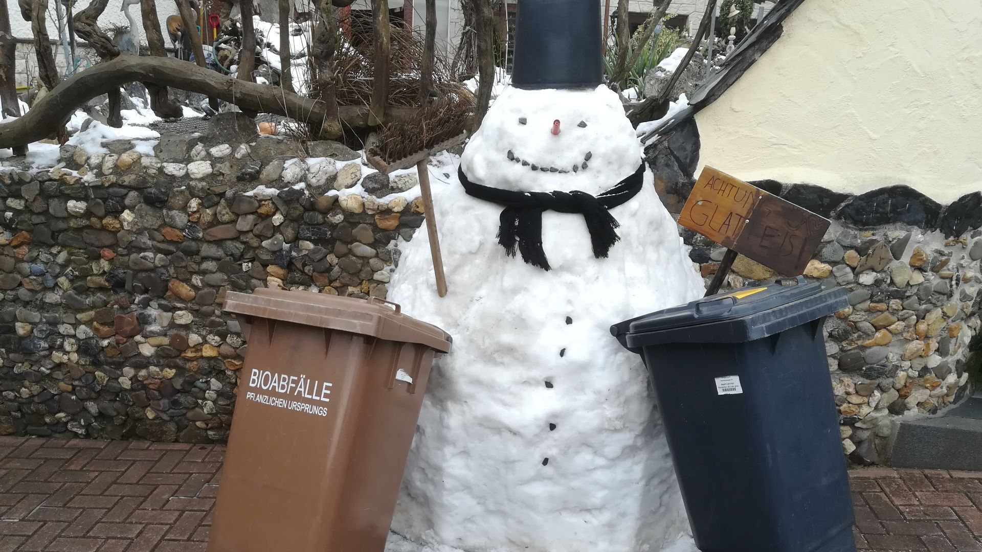 Schneechaos sorgt für Verschiebungen bei Müllabfuhr im Landkreis Bamberg