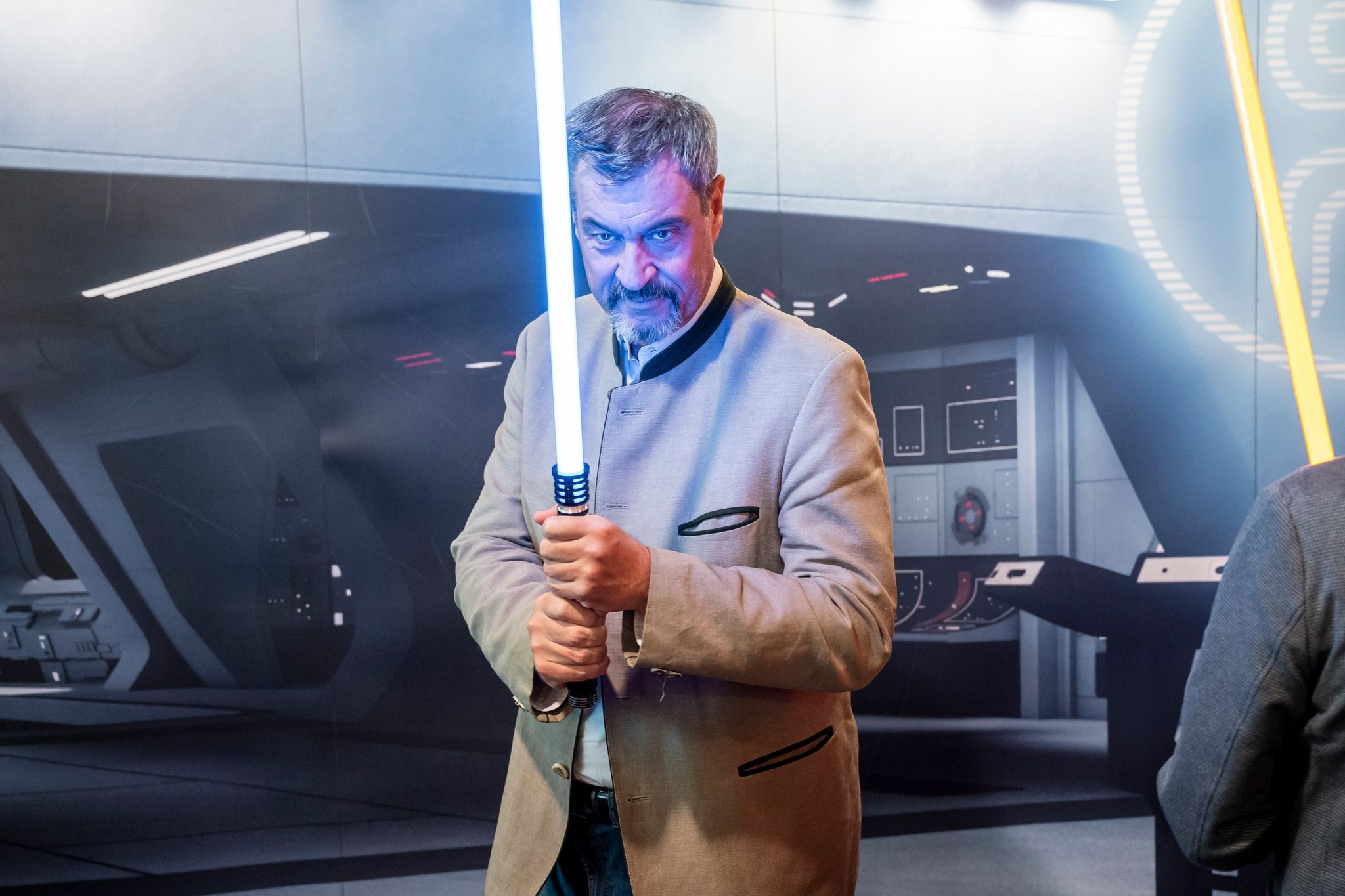 Söder über Würste und Lichtschwerter