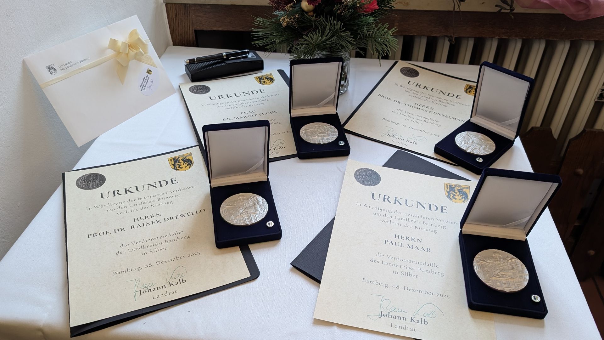 Landkreis Bamberg vergibt Verdienstmedaille