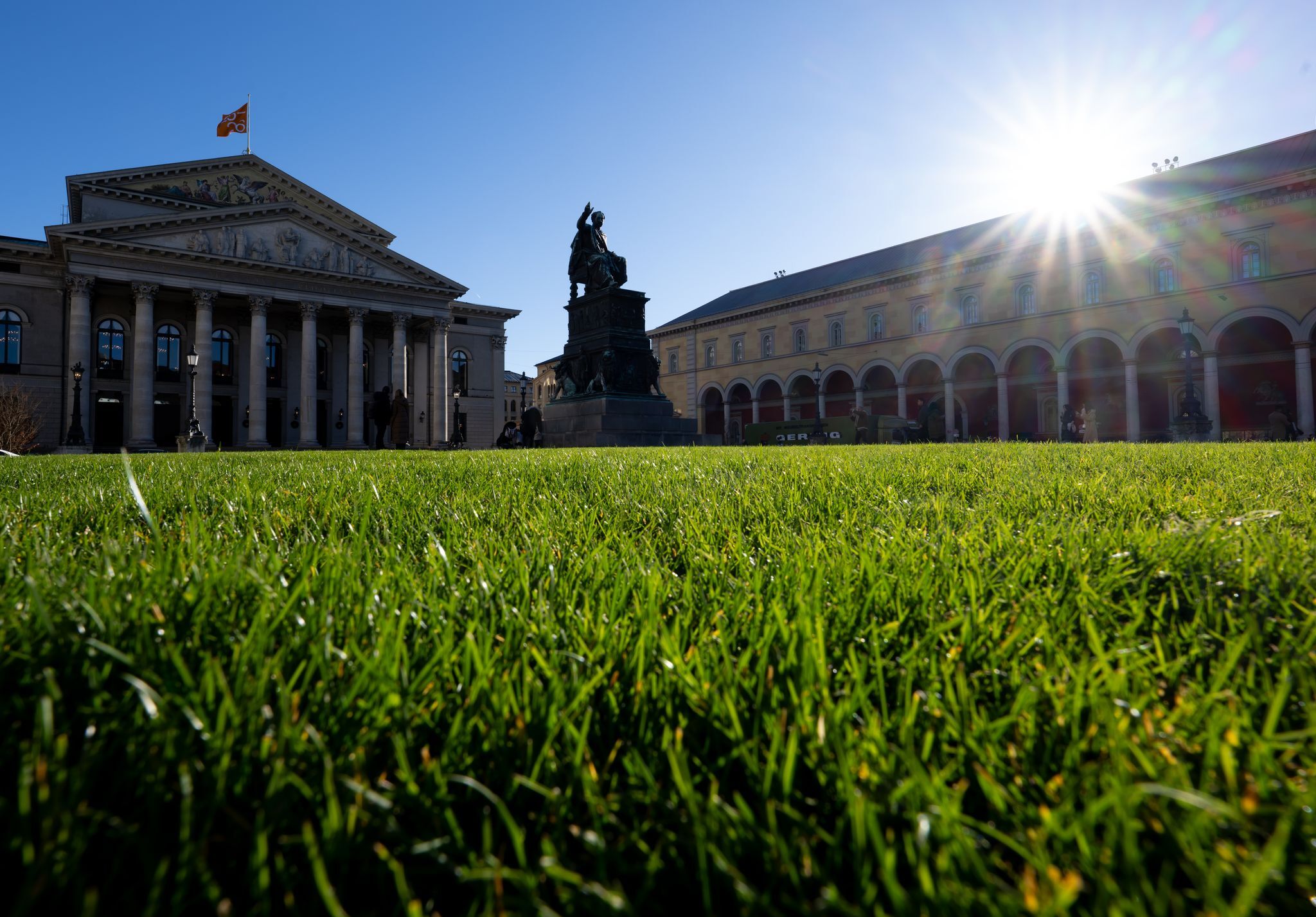 München lässt bekannten Platz ergrünen