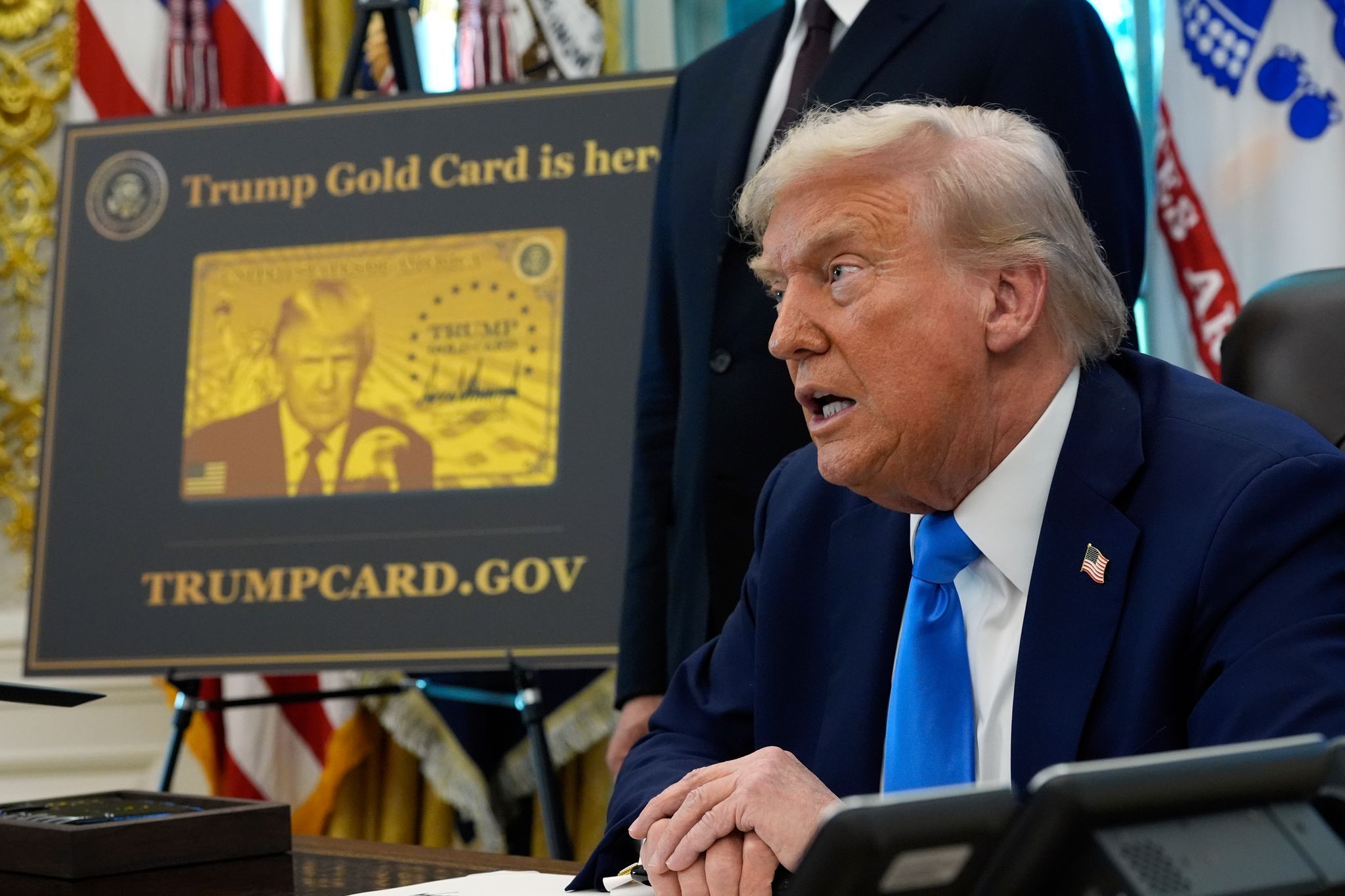 Trumps «Gold Card» für reiche Einwanderer ist da