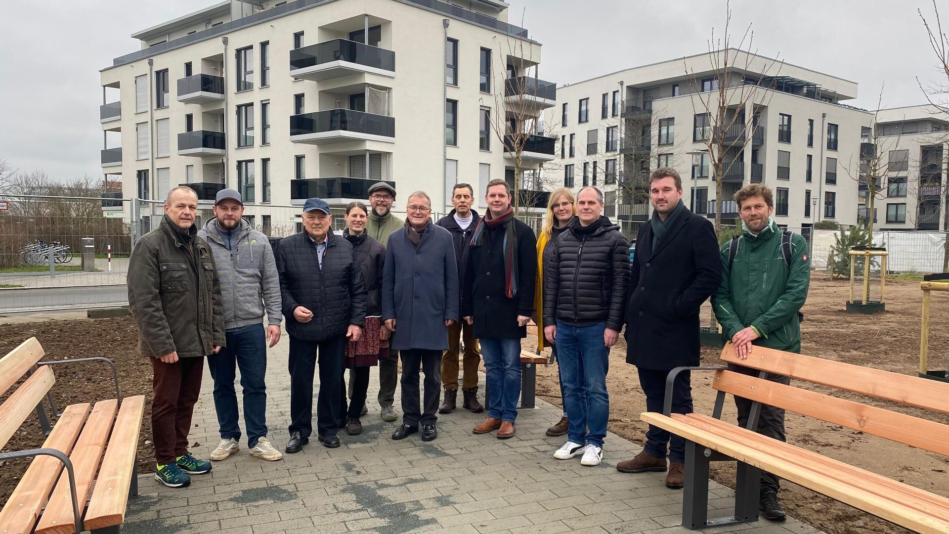 Neuer Pocket Park an der Erba in Bamberg