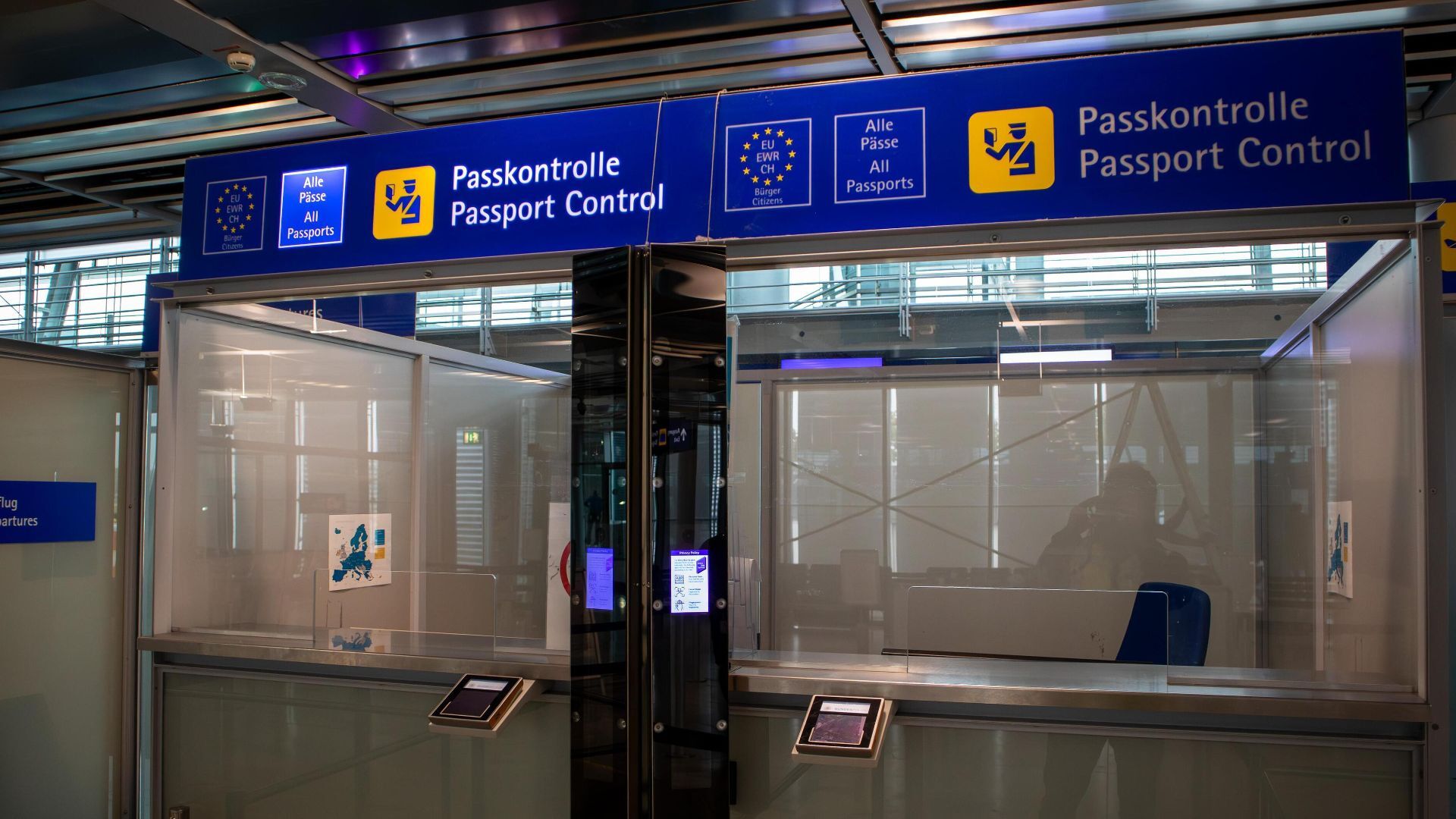 Neues EU-Ein- und Ausreisesystem am Flughafen Nürnberg