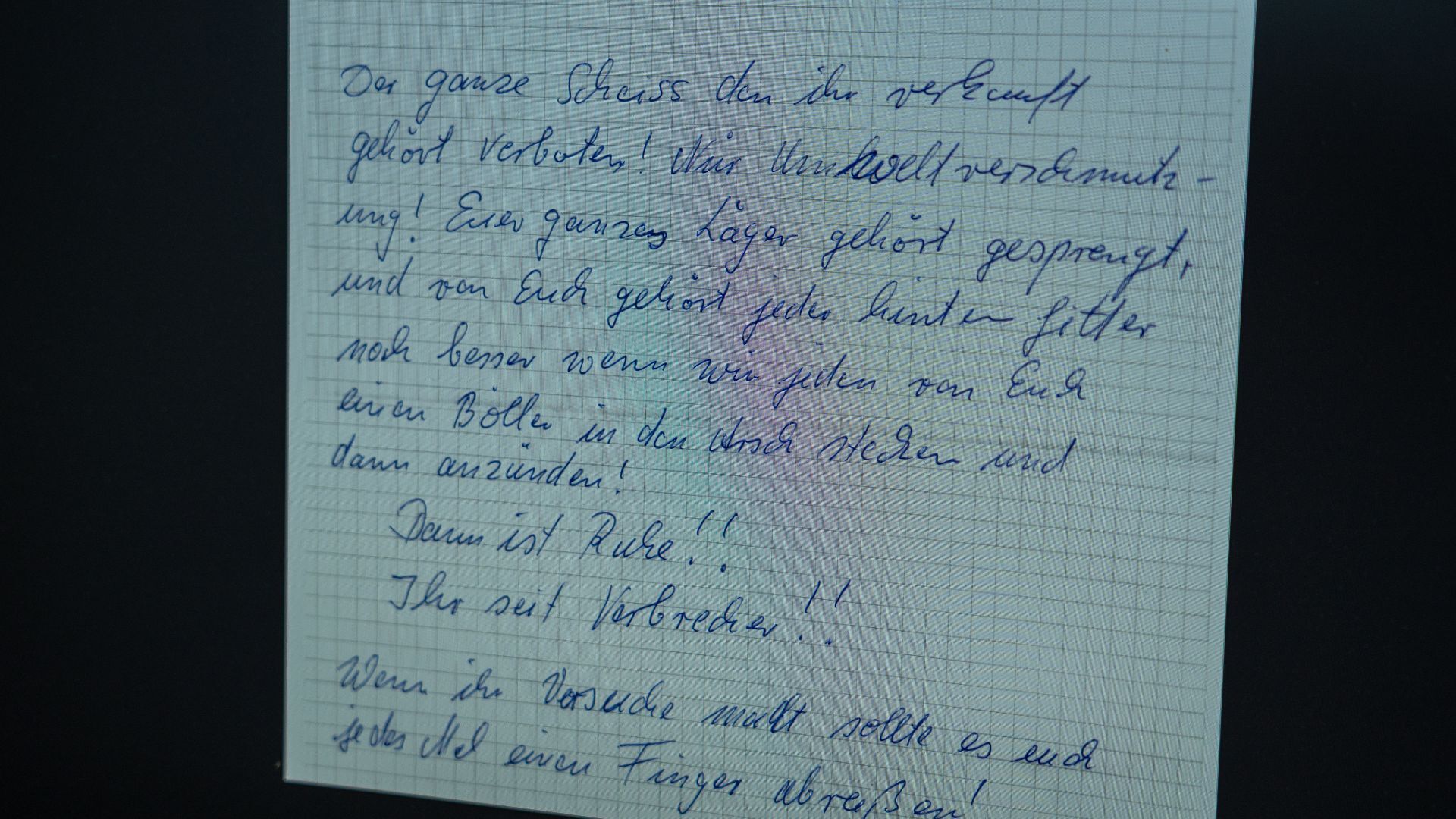 Rabiate Gegner bedrohen Feuerwerkshersteller in Schlüsselfeld