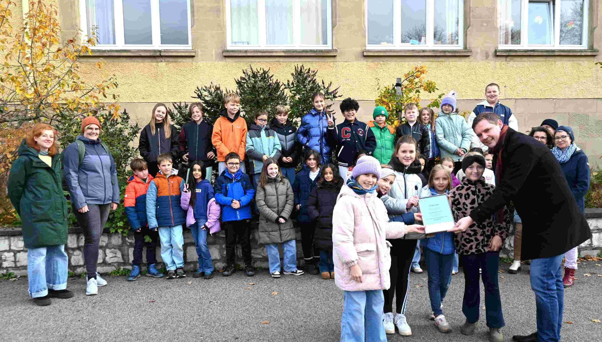Bamberger Kitas und Grundschulen schließen erste Klima-Challenge erfolgreich ab