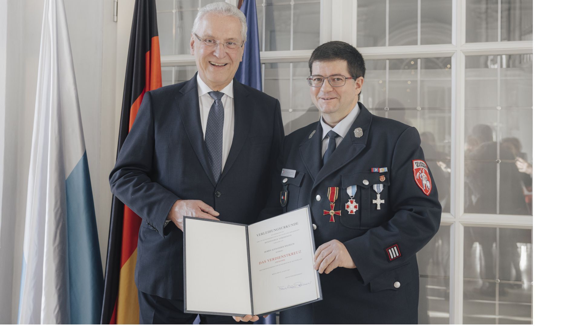 Große Ehre für Bamberger Alexander Wilhelm