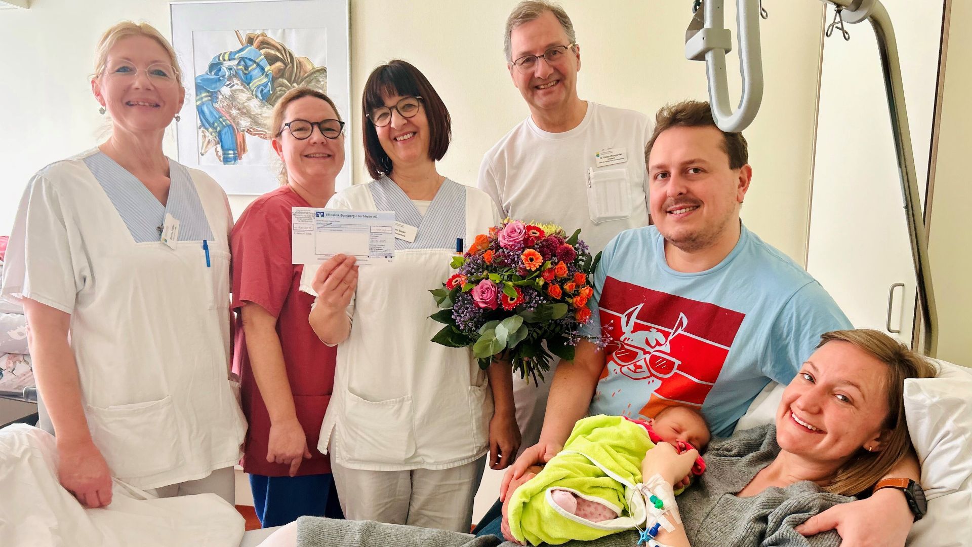 Forchheimer Neujahrsbaby heißt Rebekka