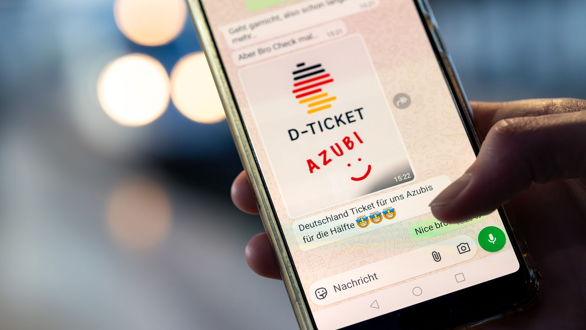 Günstiges D-Ticket für Azubis in der Region