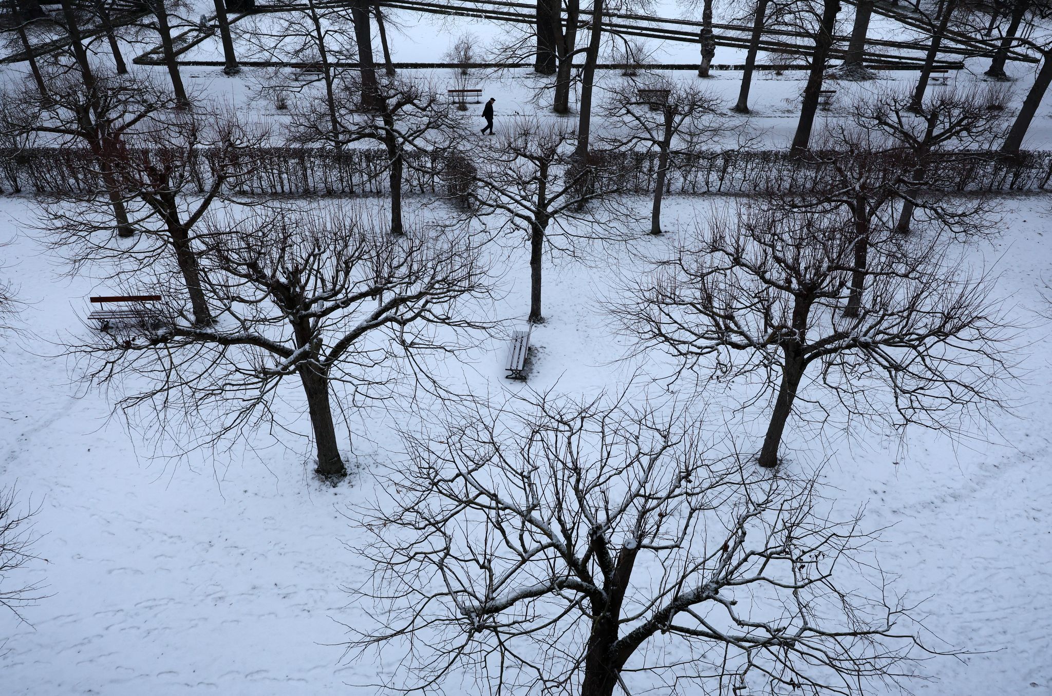 Kalte Polarluft lässt Bayern weiter bibbern
