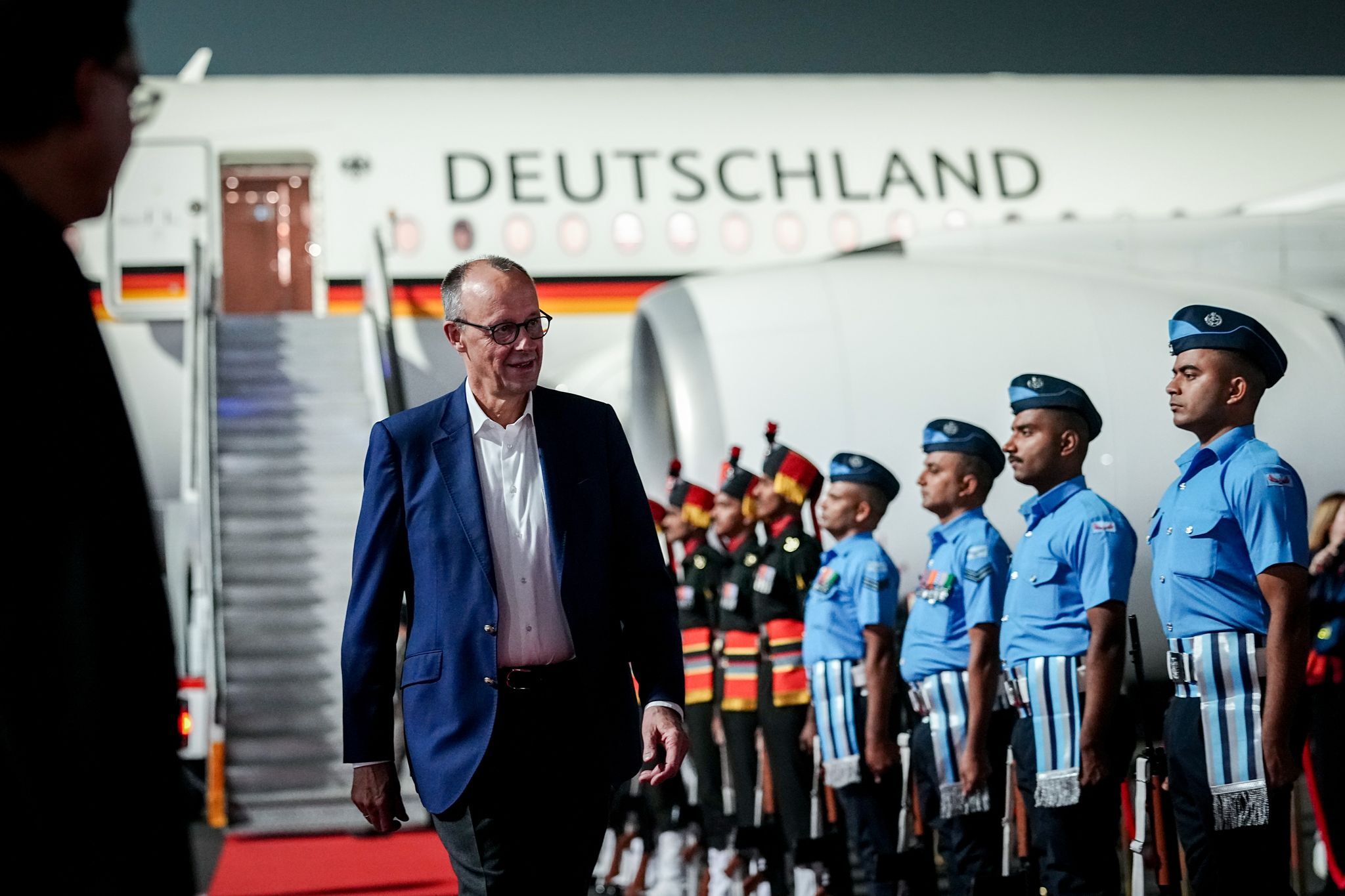 Merz in Indien: Es geht um Handel, Rüstung und Russland