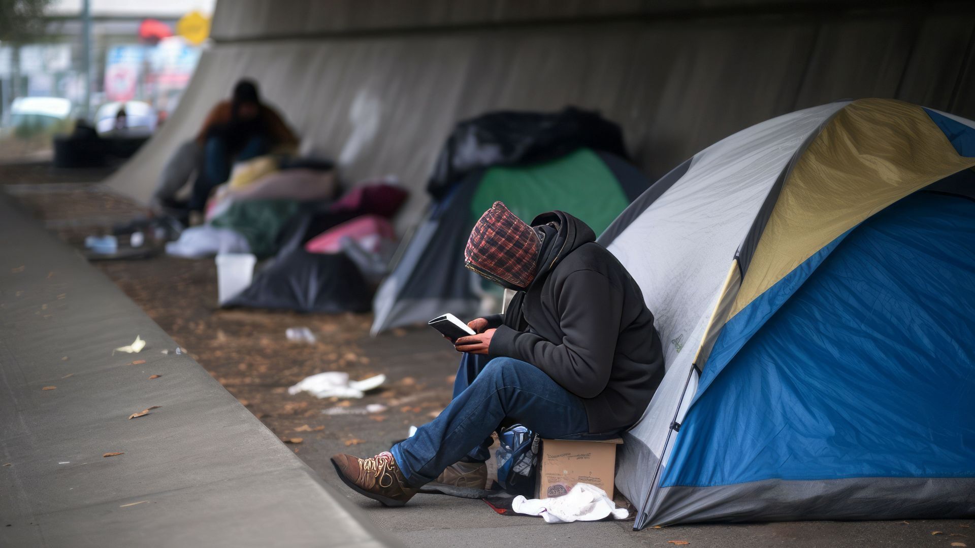 Räumung von Obdachlosencamps in Bamberg