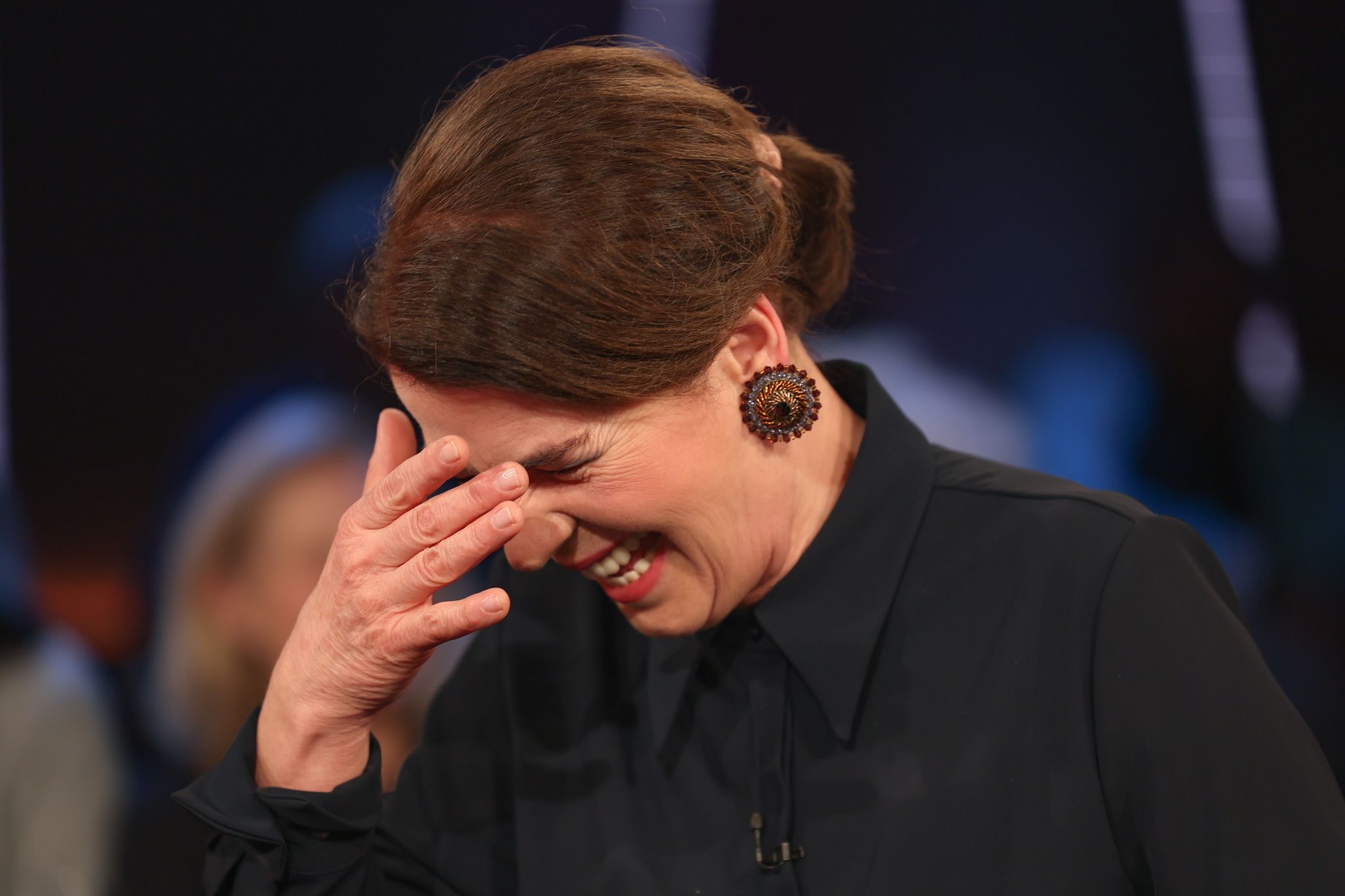 Witzige Schminkpanne mit Susanne Daubner im «Morgenmagazin»