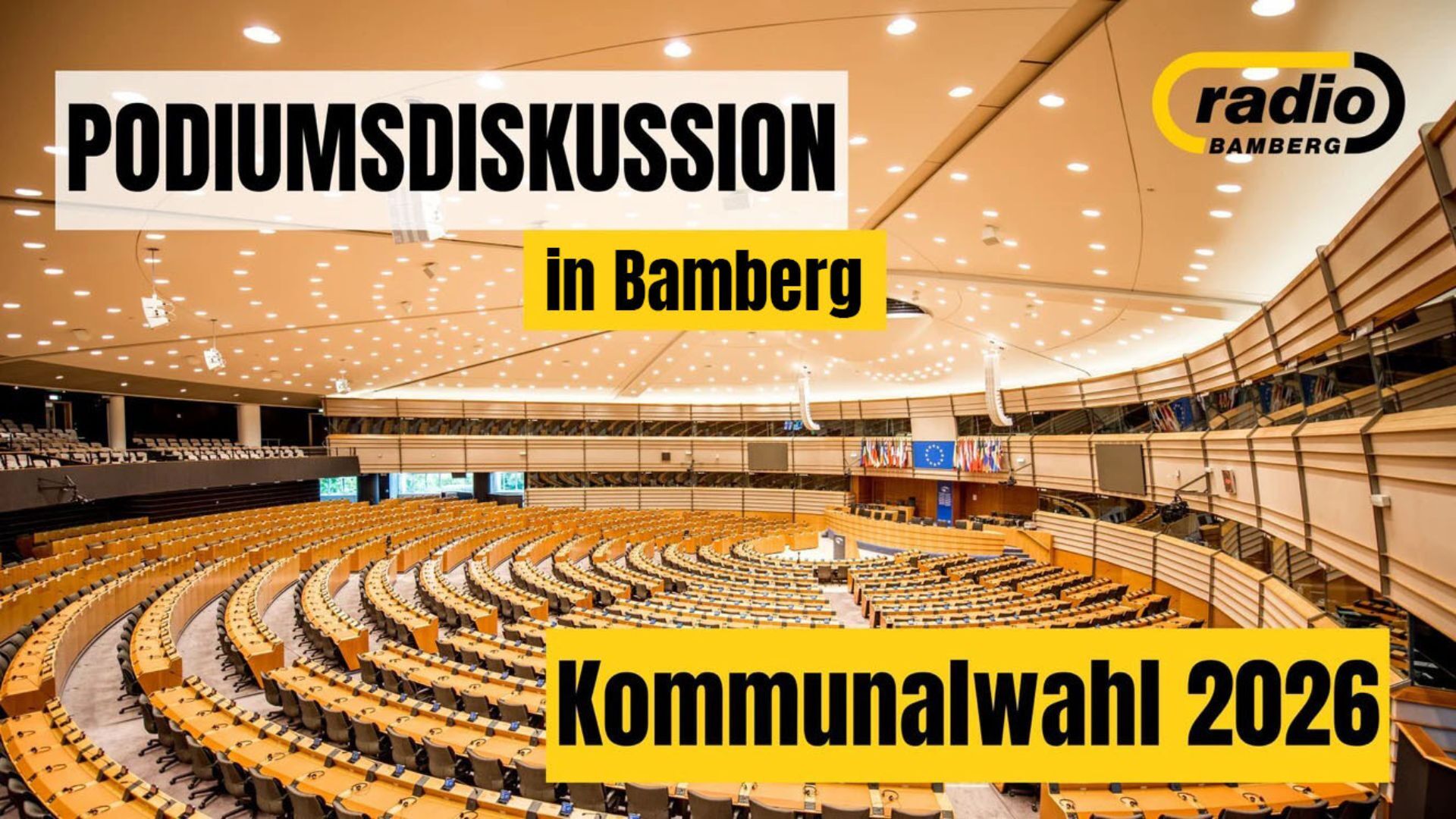 Podiumsdiskussion zur OB-Wahl 2026 in Bamberg