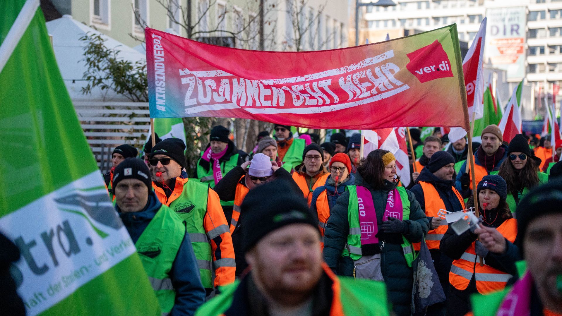 Warnstreik im Straßenbau: Sechs Hirschaider Mitarbeiter dabei – kein Einfluss auf Verkehr in Bamberg
