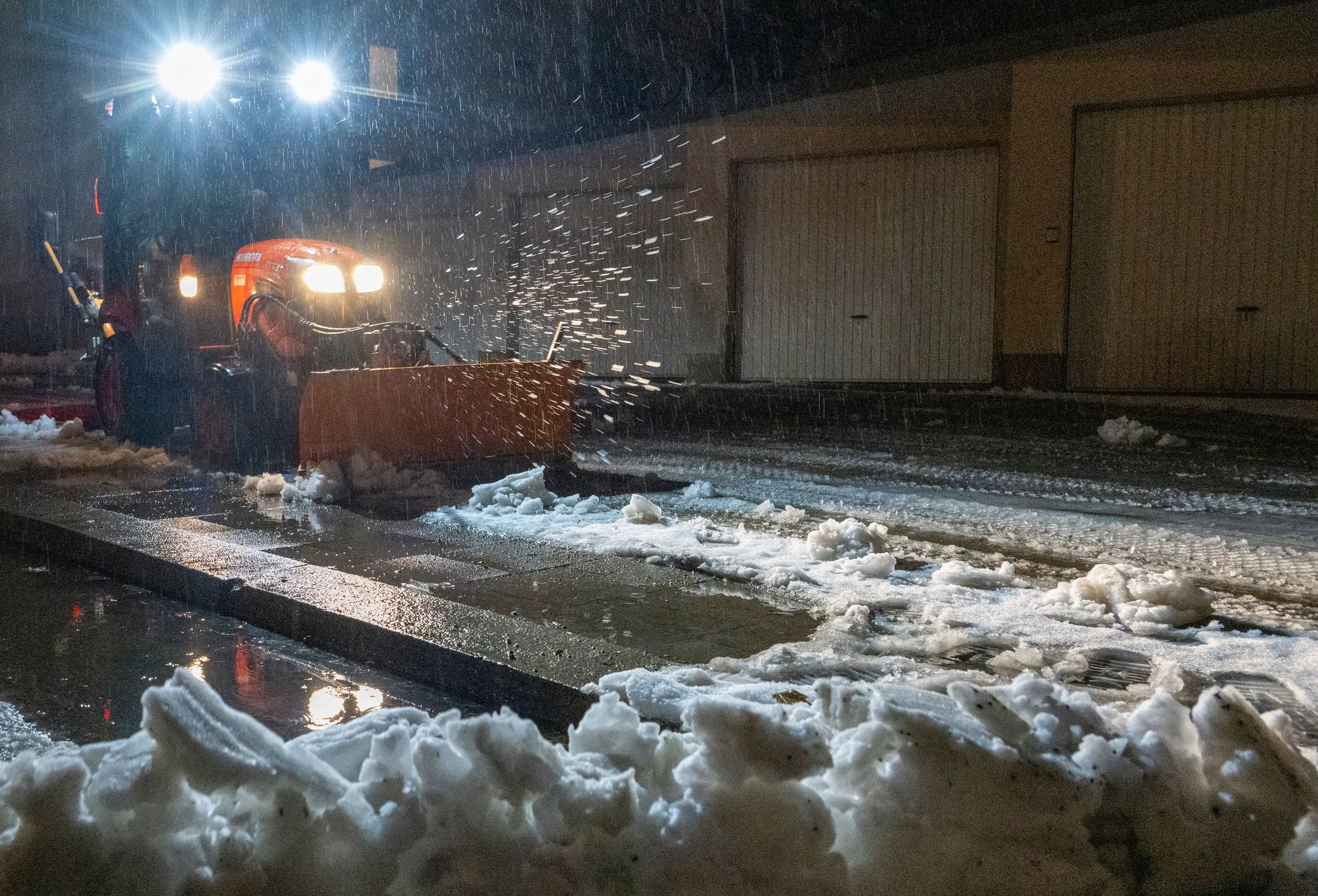 Nach der Schneefront wechselhaftes Winterwetter