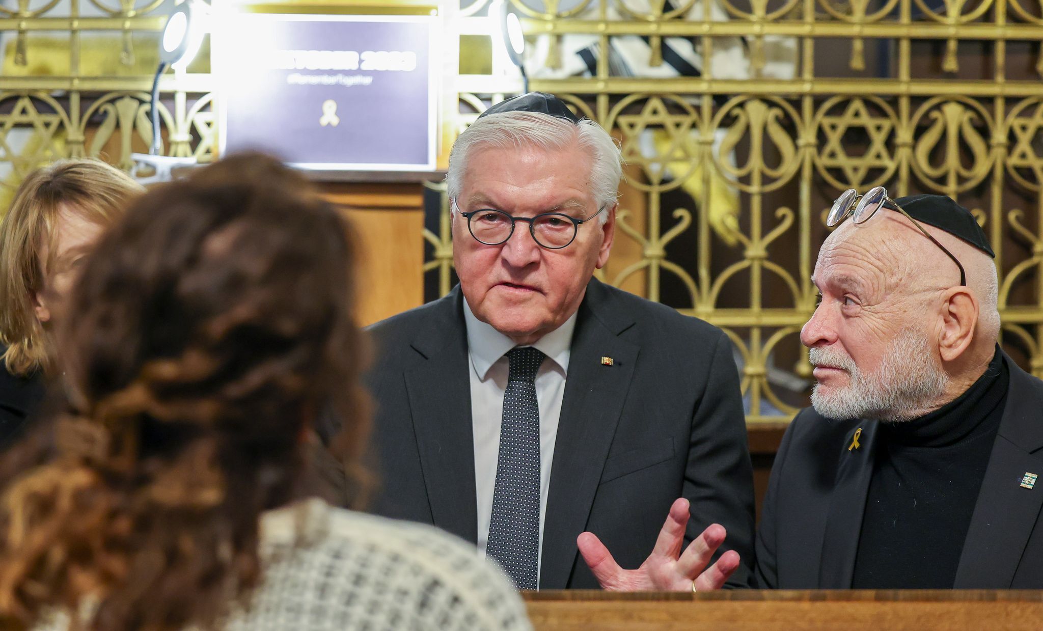 Steinmeier fordert Haltung gegen Antisemitismus