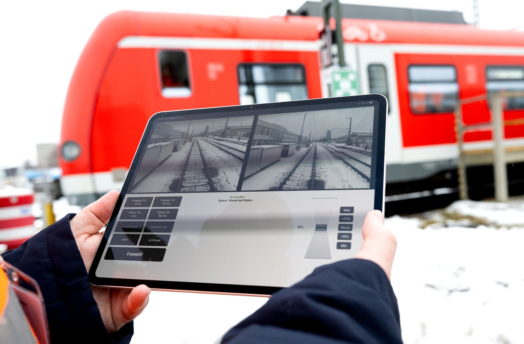 Pilotprojekt: Münchner S-Bahn rangiert Zug aus der Ferne