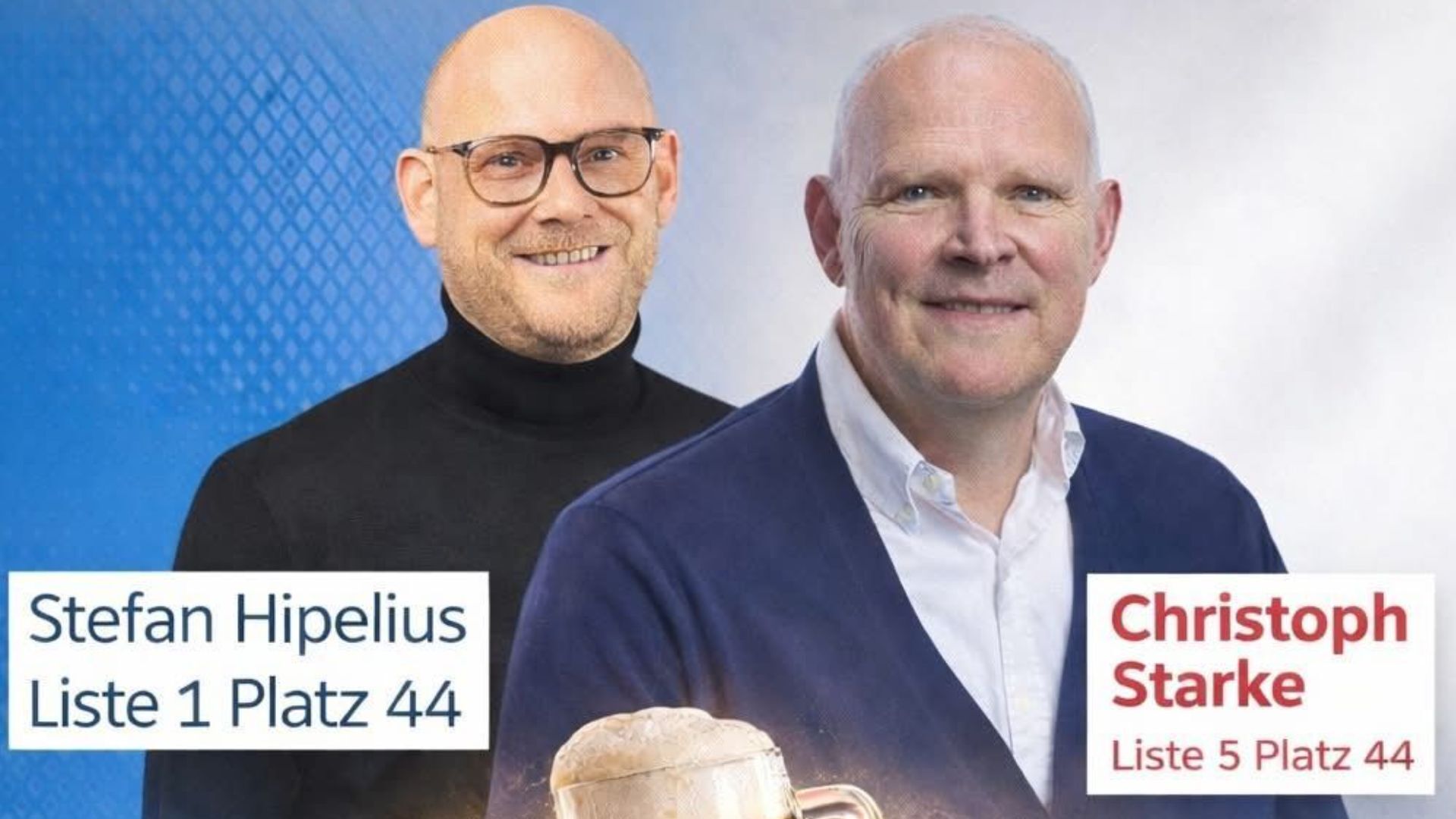 Rot trifft Schwarz: Christoph Starke und Stefan Hipelius veranstalten in Bamberg gemeinsamen Wahlkampfabend
