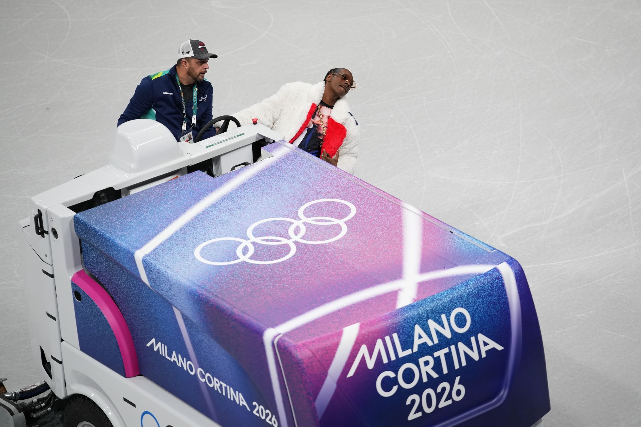 Zurück bei Olympia: Snoop Dogg motiviert Eiskunstlauf-Star