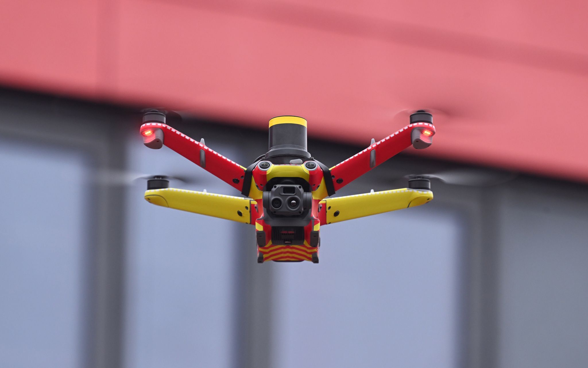 Live-Videos aus der Luft: Drohnen als Vorhut der Feuerwehr