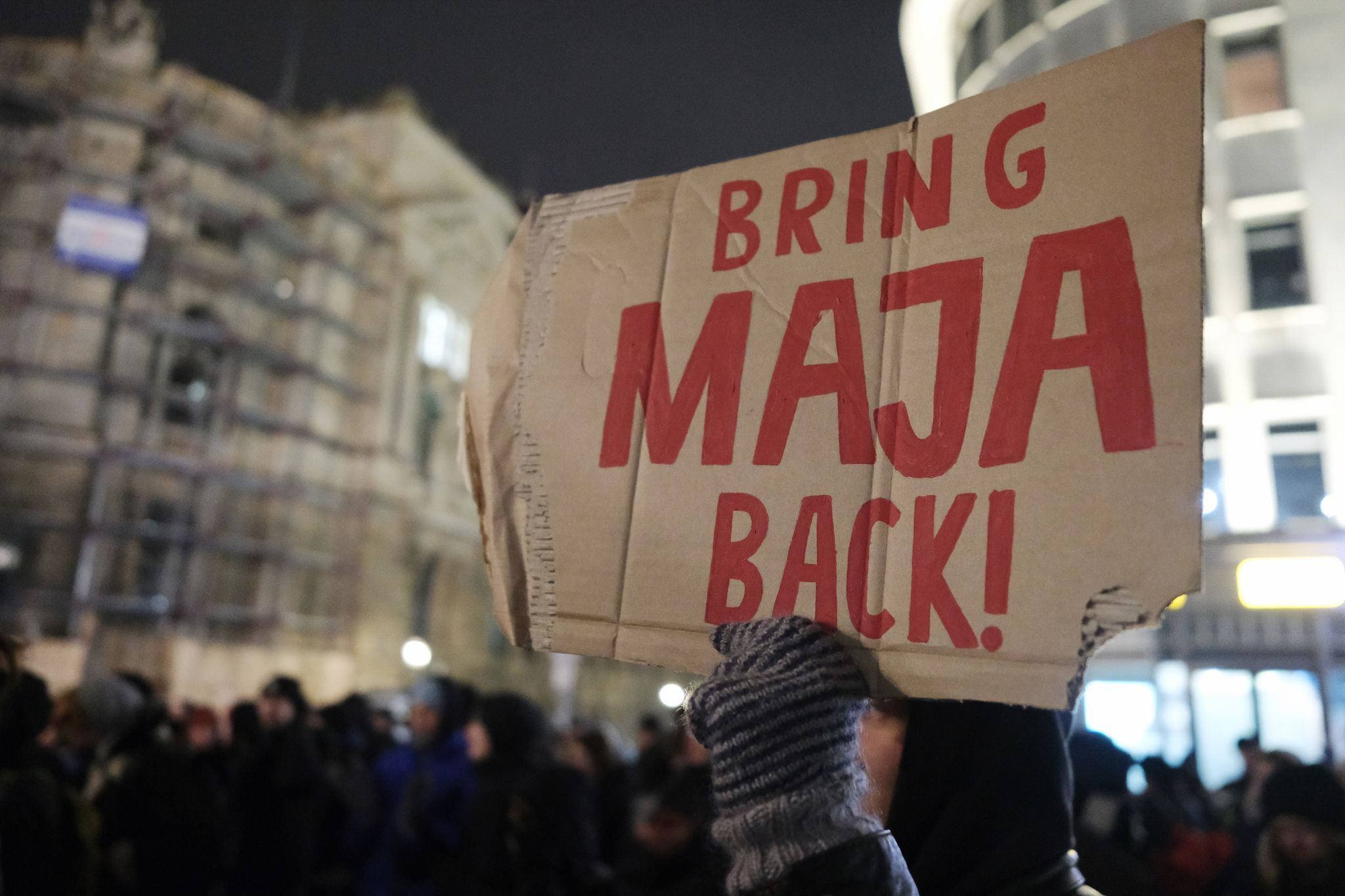 Proteste in Nürnberg nach Urteil gegen Maja T.