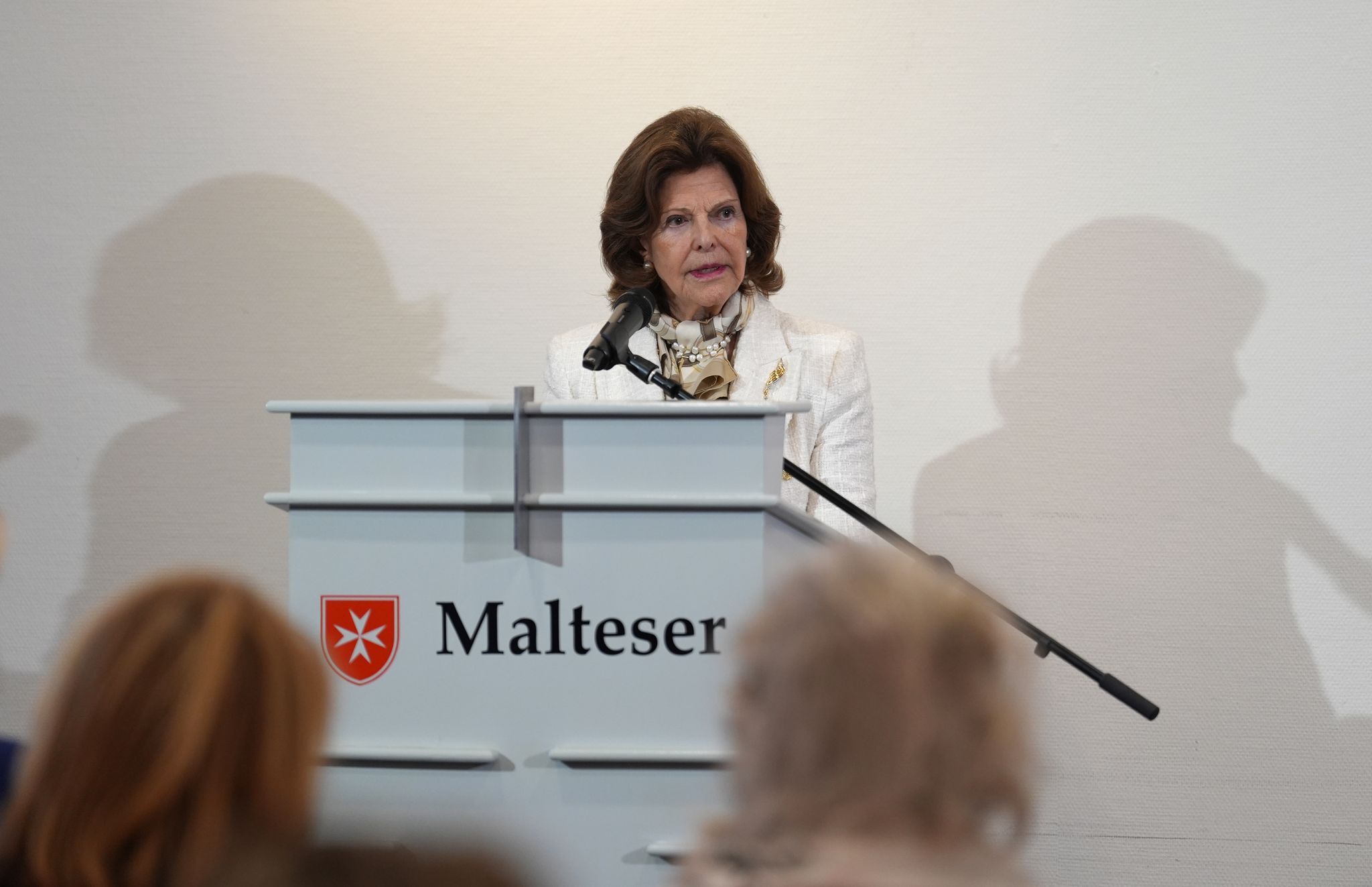 Schwedische Königin besucht nach ihr benannte Klinikstation