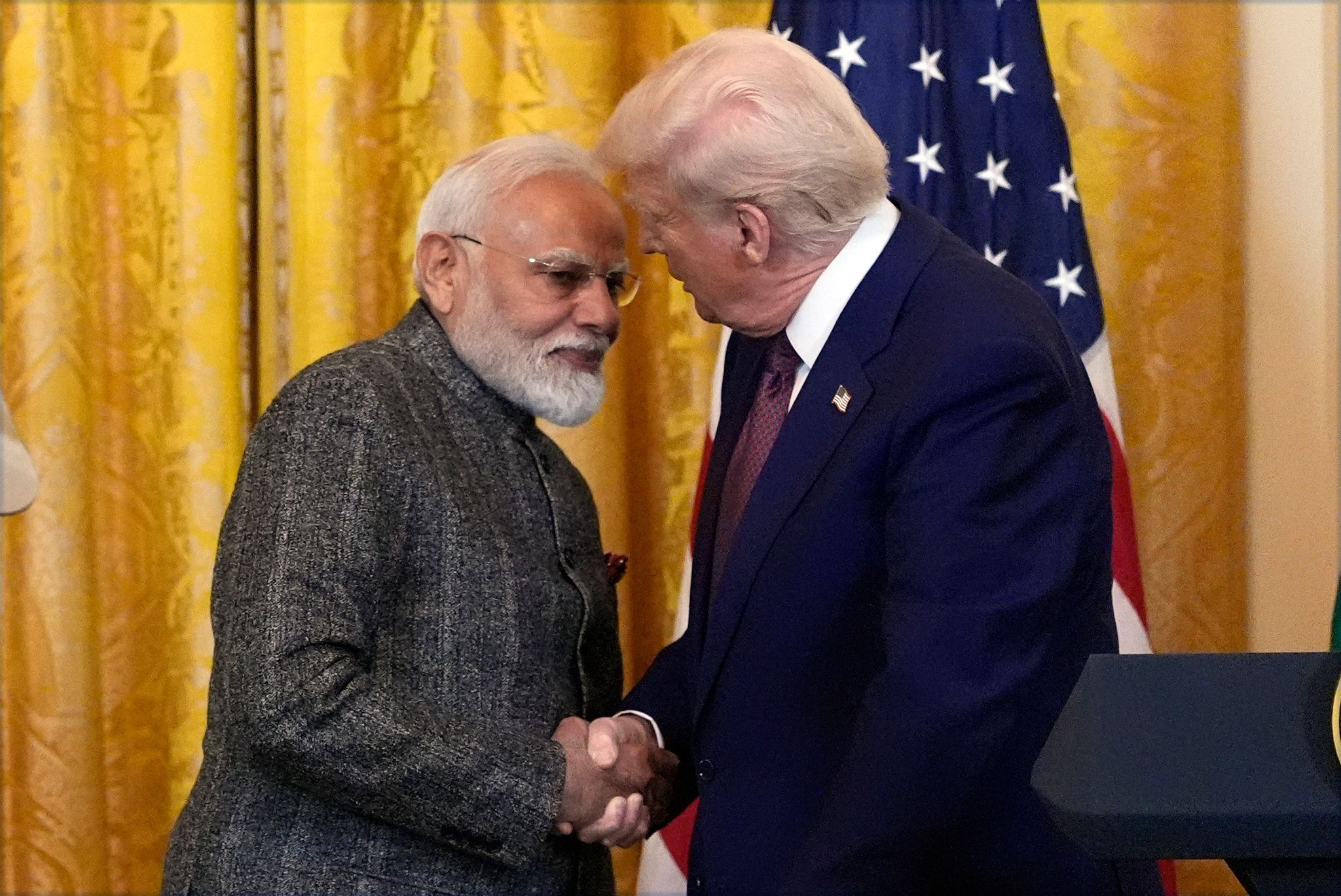 Öl aus Russland: Trump streicht Strafzölle gegen Indien