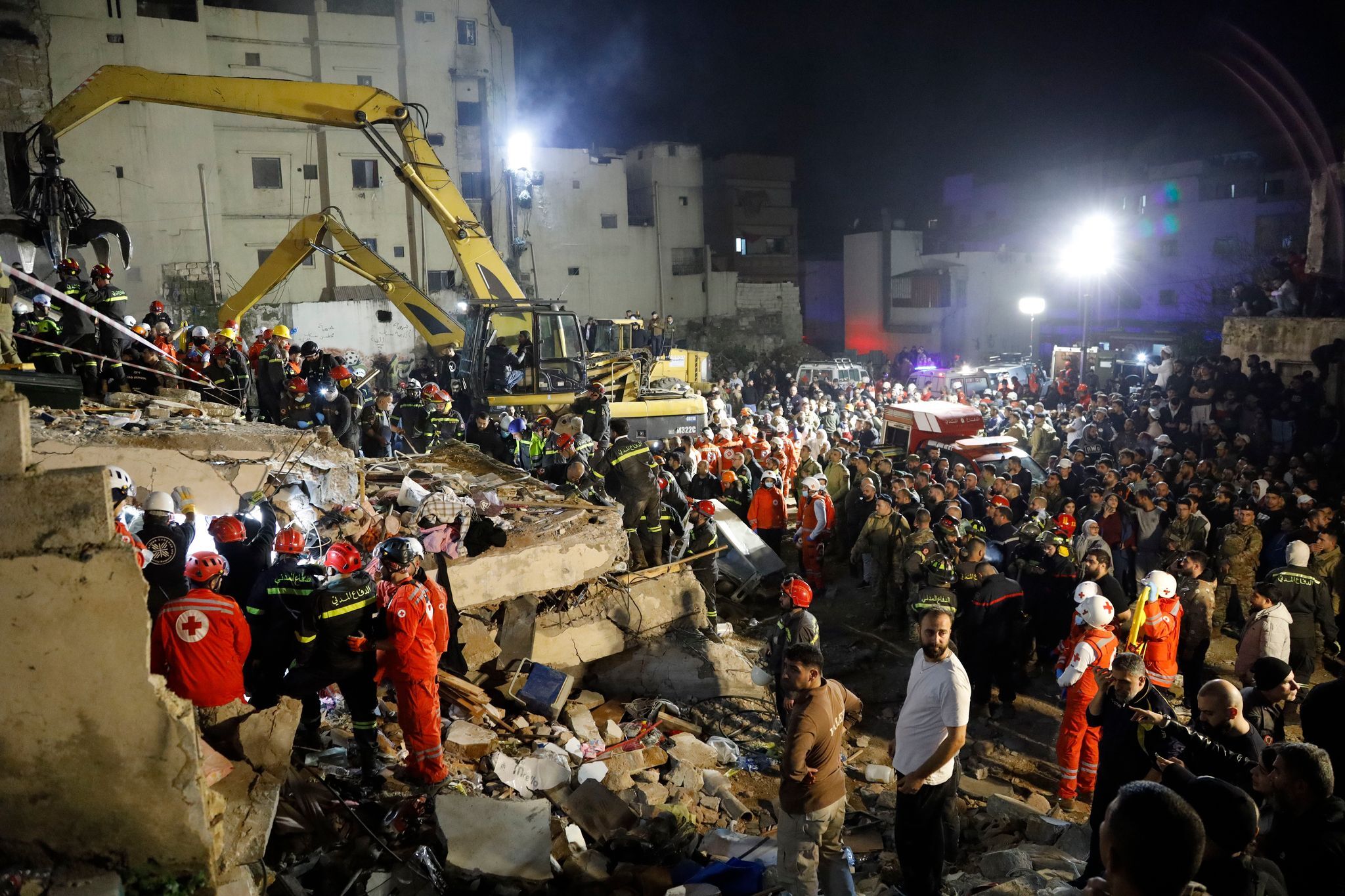 Wohnhaus im Libanon eingestürzt – 14 Tote