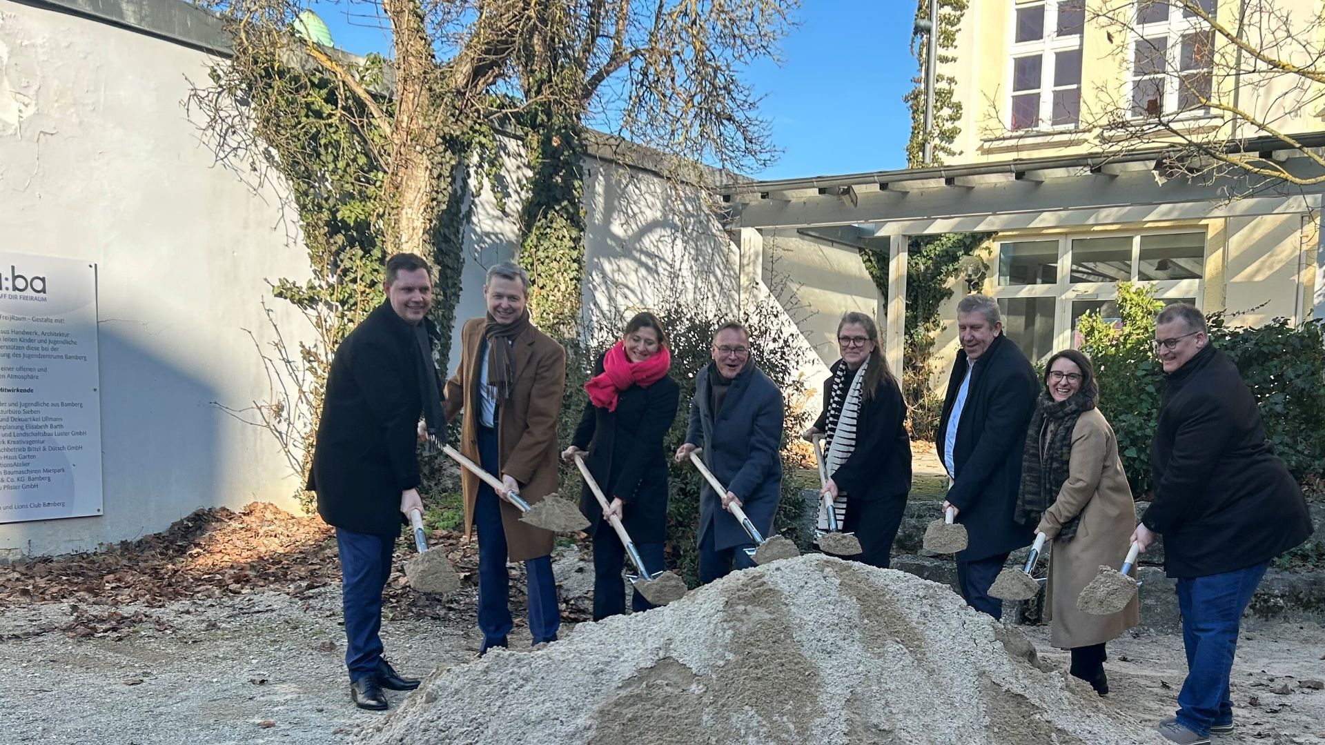 Modernisierung des Jugendzentrums „JUZ“ am Margaretendamm gestartet