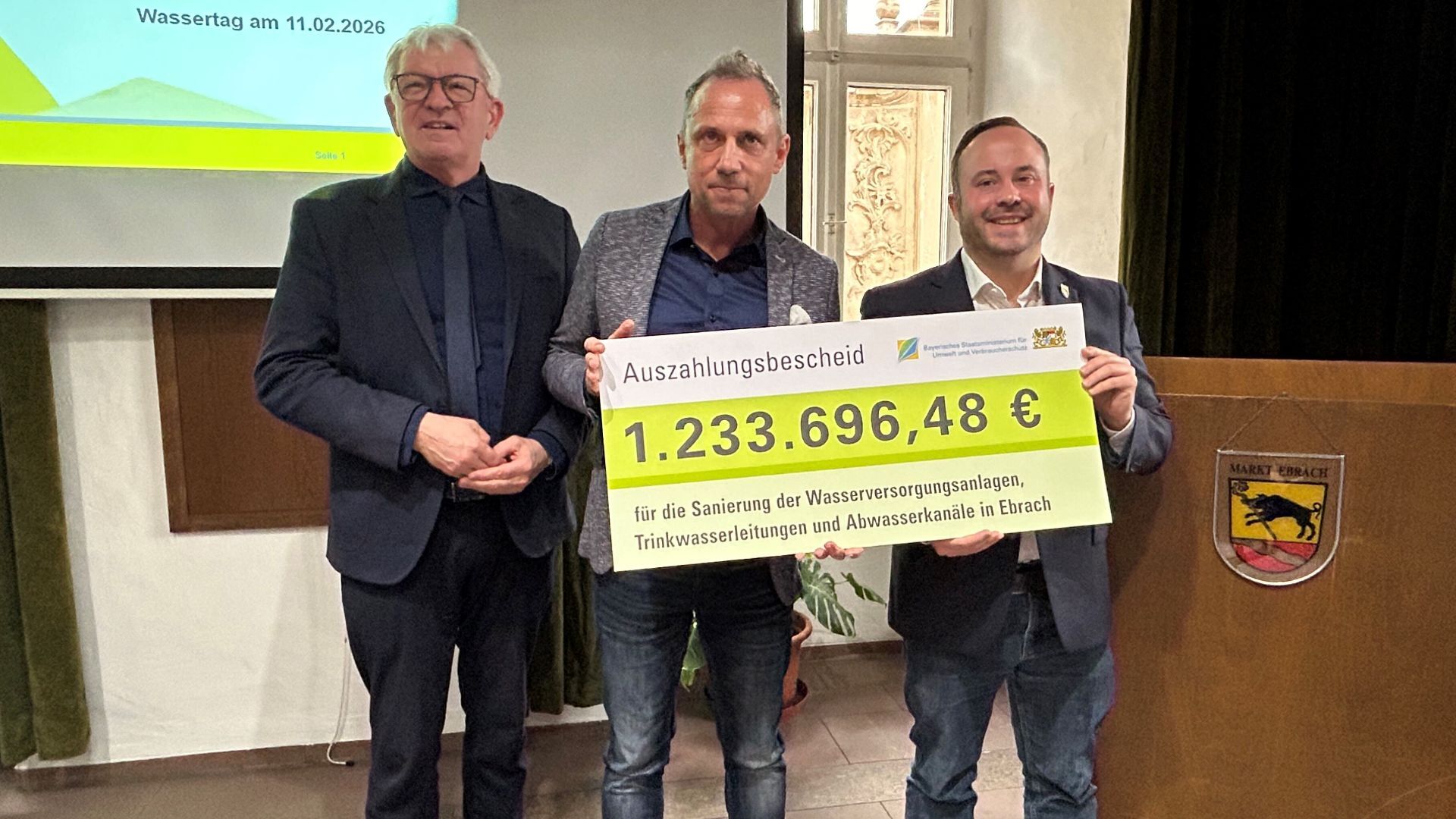 Großprojekt in Ebrach: Neue Wasserversorgung für die kommenden Jahrzehnte