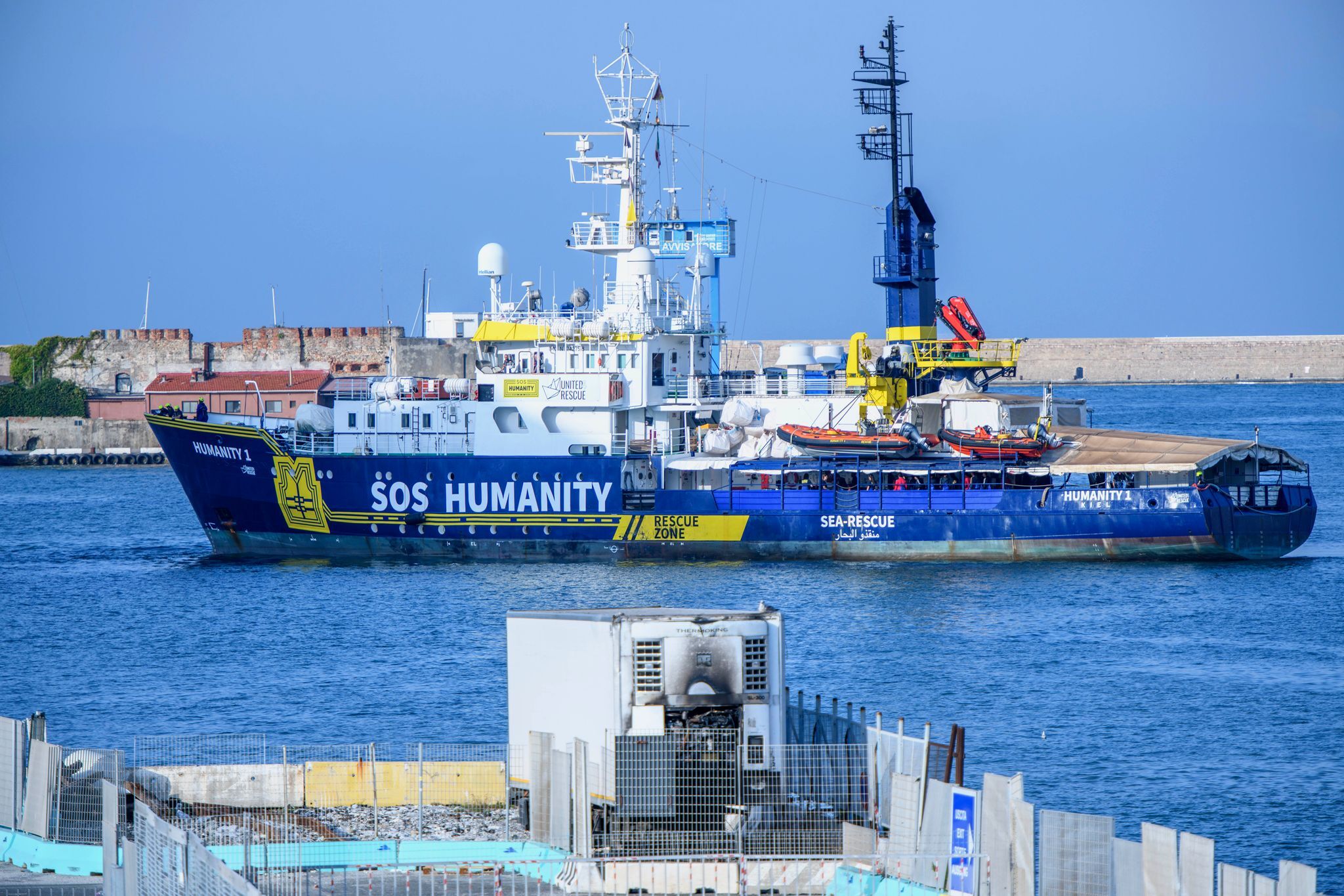 Italien setzt deutsches Schiff nach Rettungsaktion fest