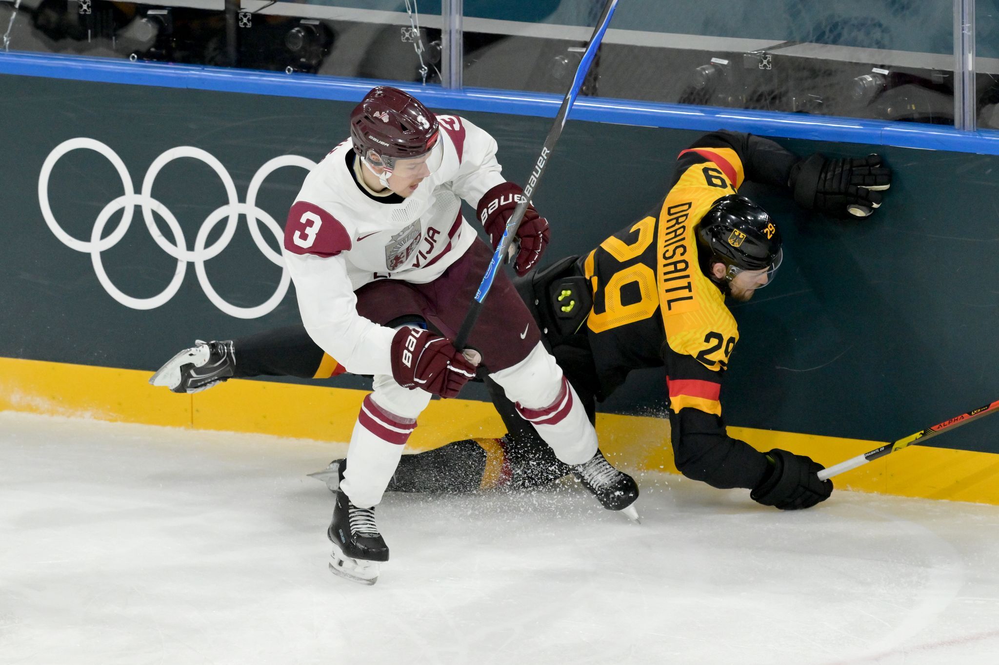 Eishockey-Team enttäuscht gegen Lettland