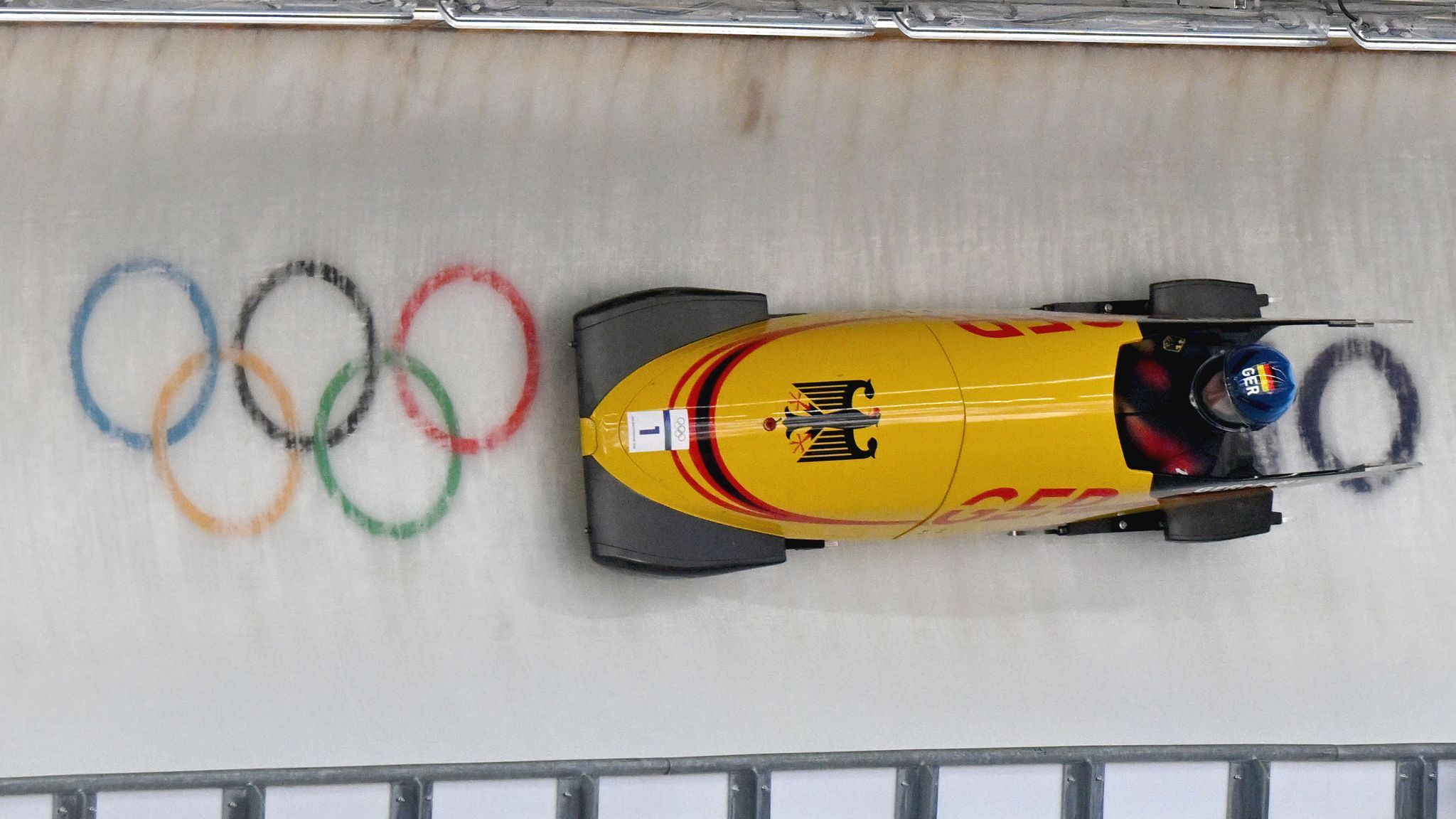 Laura Nolte zur Halbzeit im Monobob auf Goldkurs