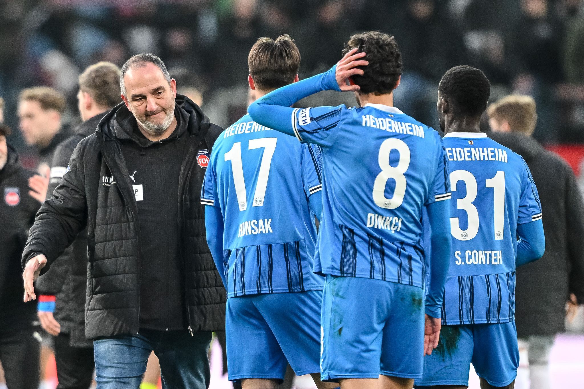 Schlusslicht 1. FC Heidenheim «mit dem Rücken zur Wand»