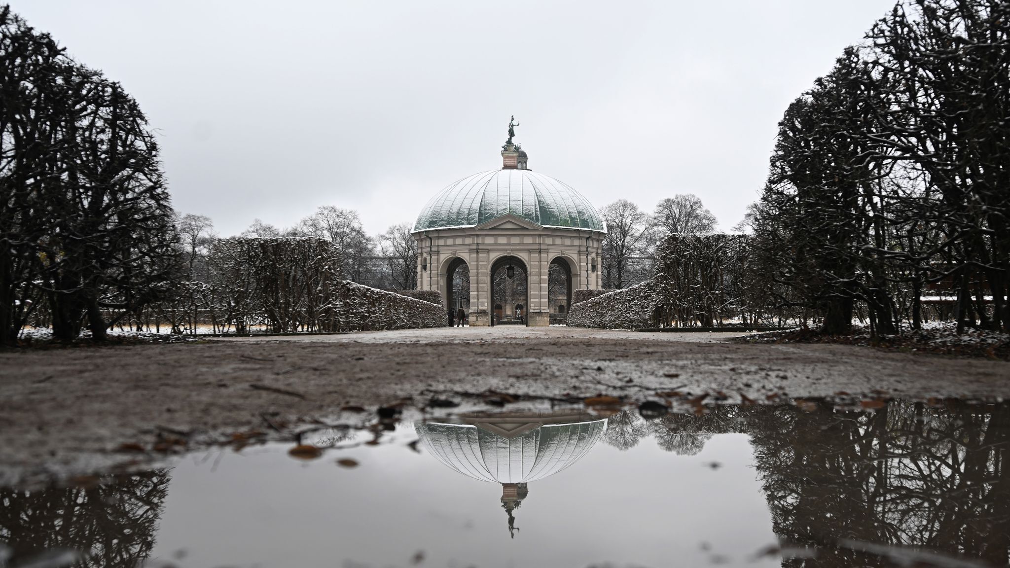Schnee, Graupel und Regen zum Rosenmontag