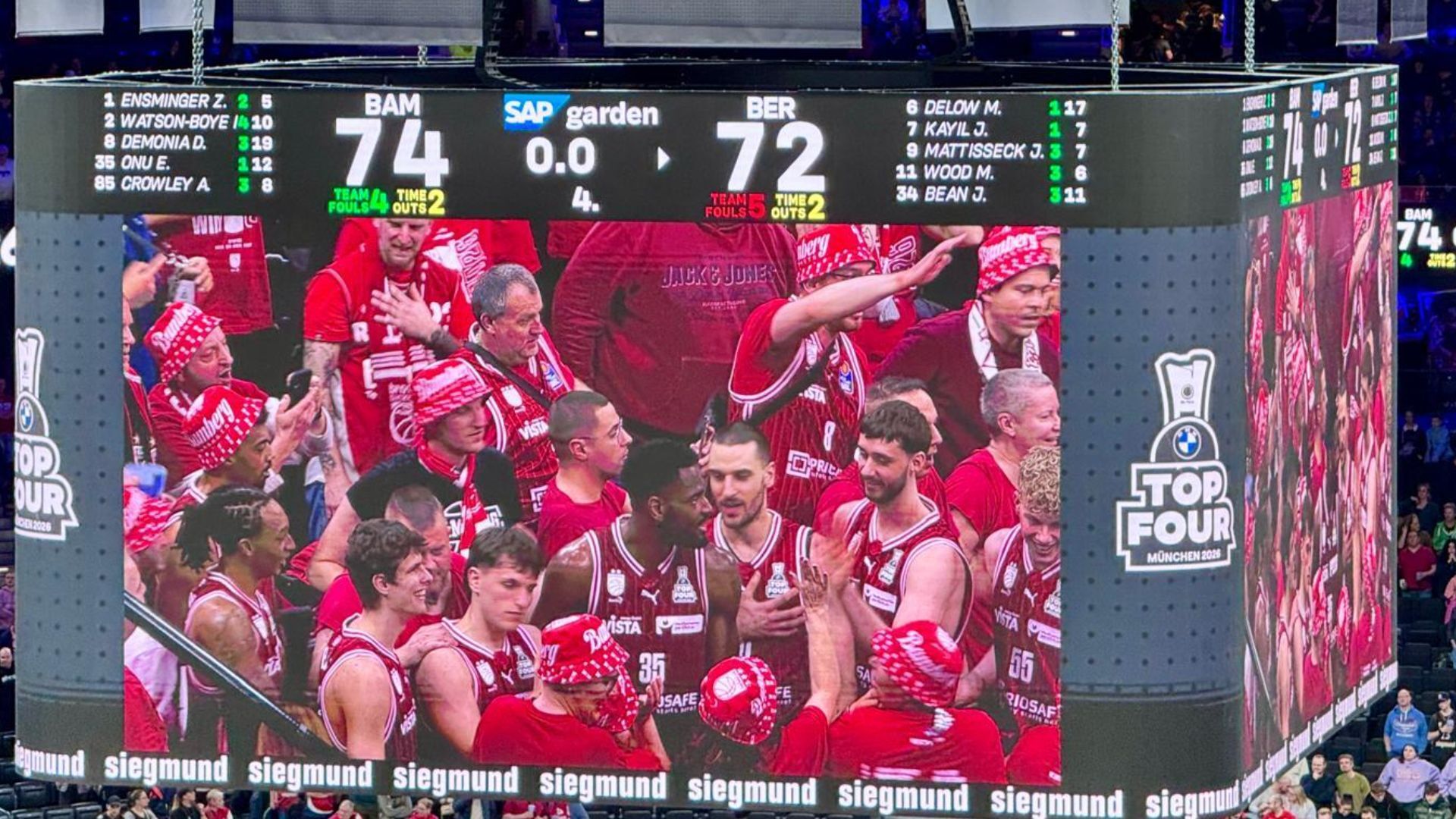 Bamberg ist Pokalsieger!