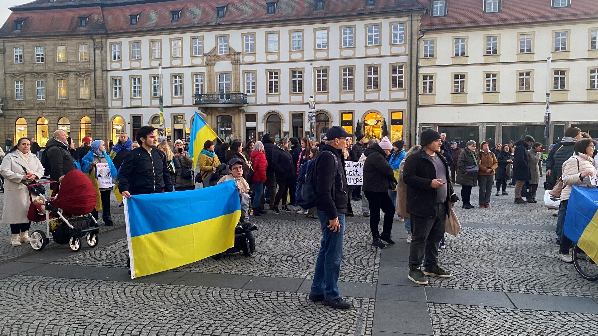 4. Jahrestag des russischen Angriffsskrieges – Gedenkveranstaltung in Bamberg