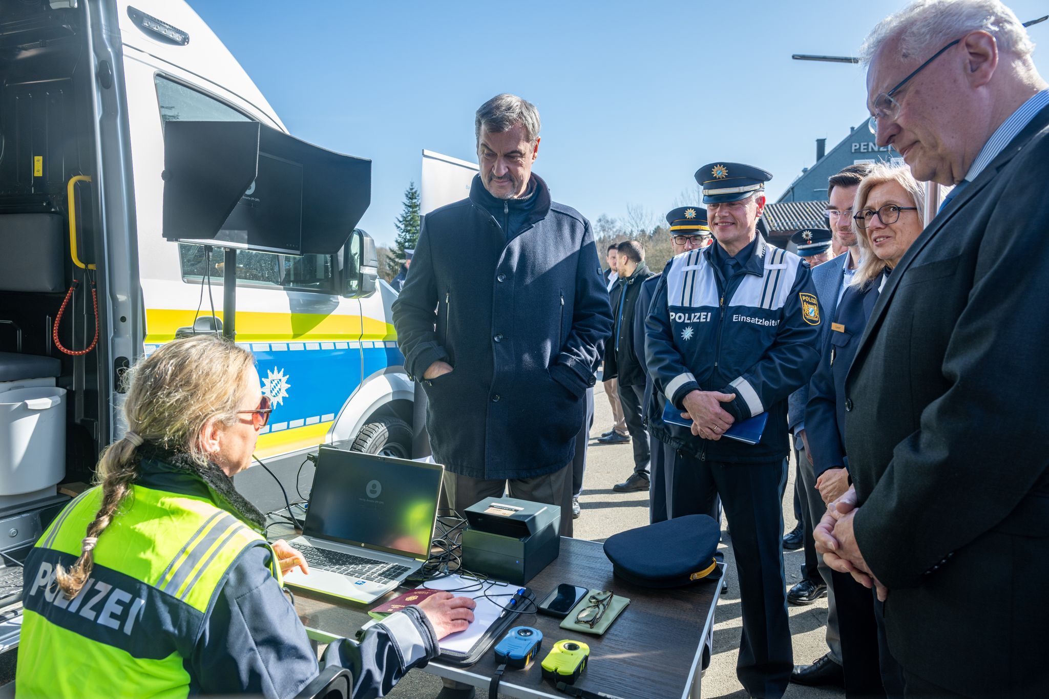 Bayerns Grenzpolizei: Deutlich weniger unerlaubte Einreisen