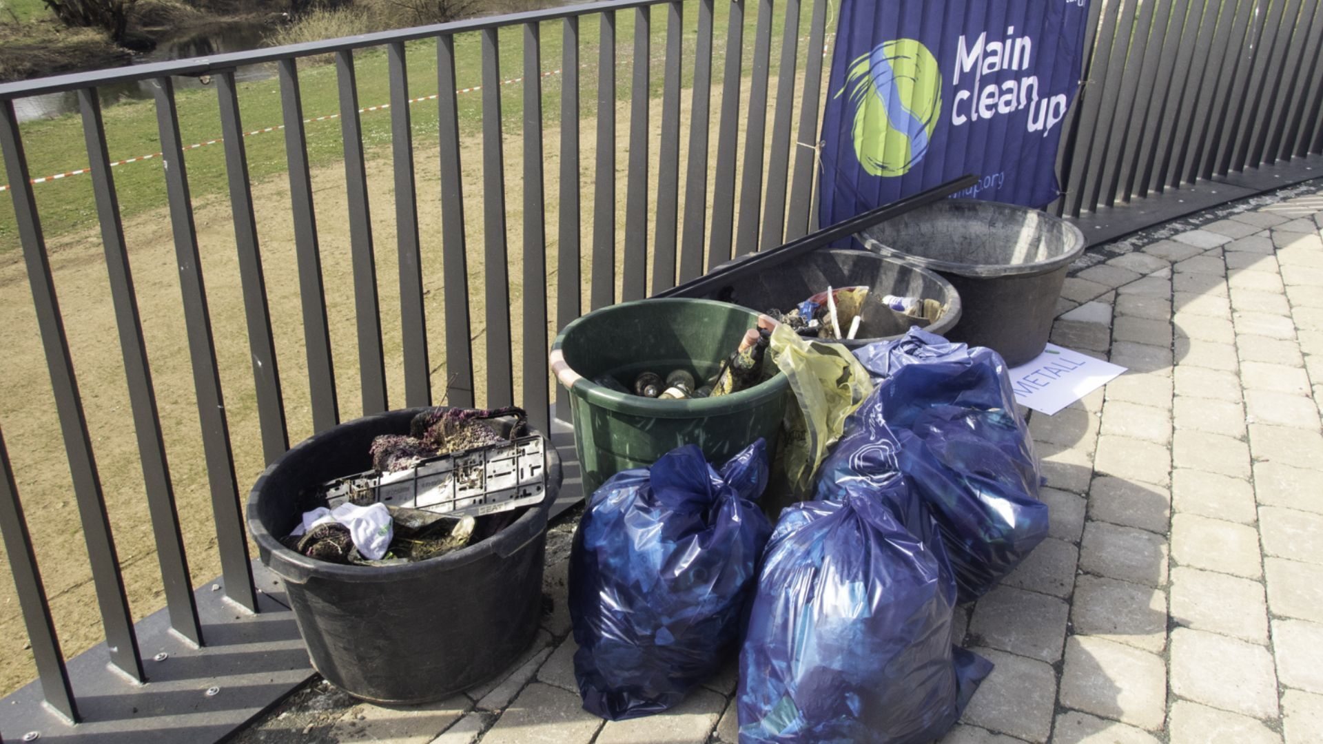 Ran an den Müll: Flussparadies Franken und MainCleanUp starten Aktion zum Weltwassertag