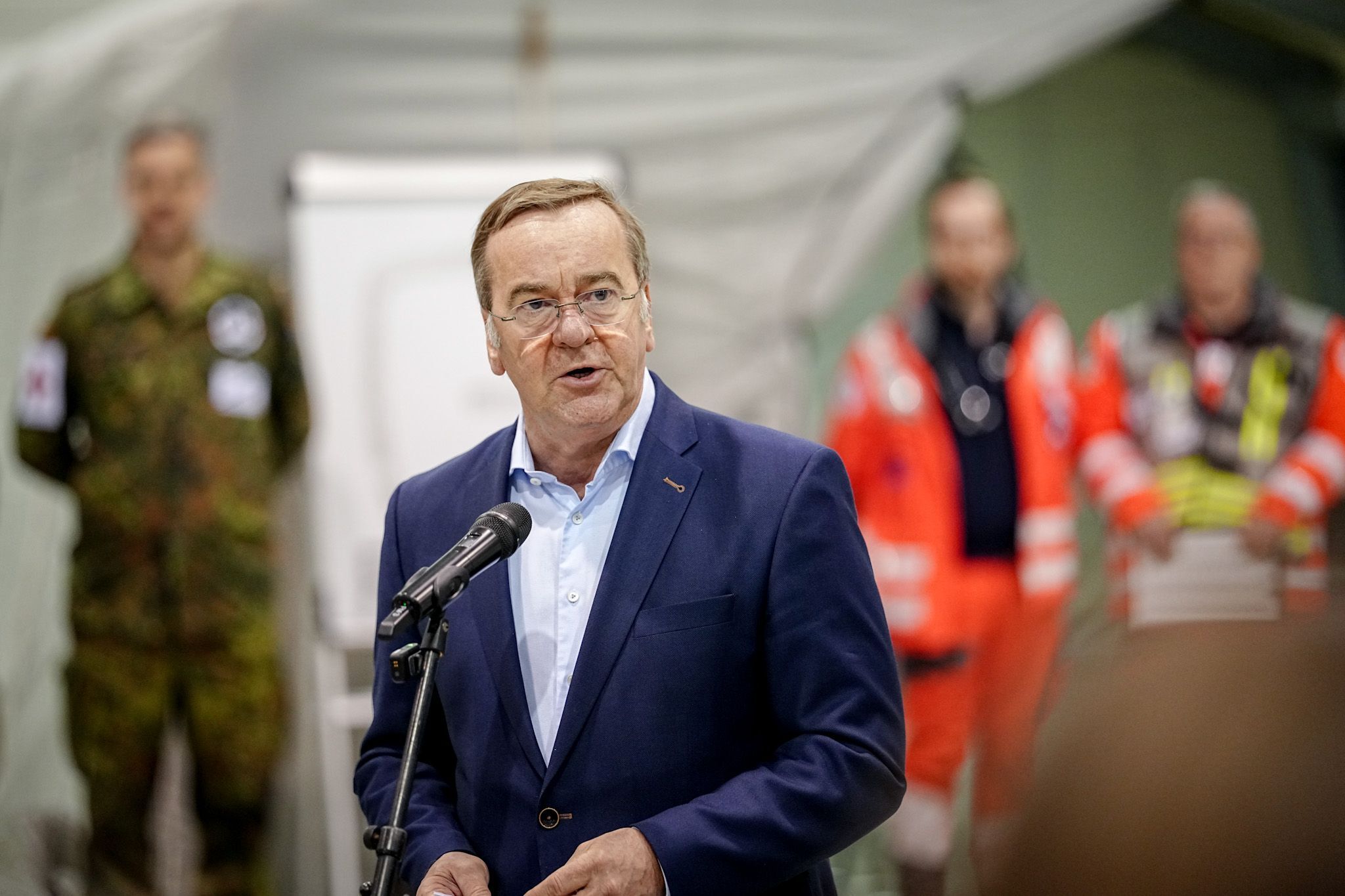 Pistorius baut Zusammenarbeit für Verwundetenversorgung aus