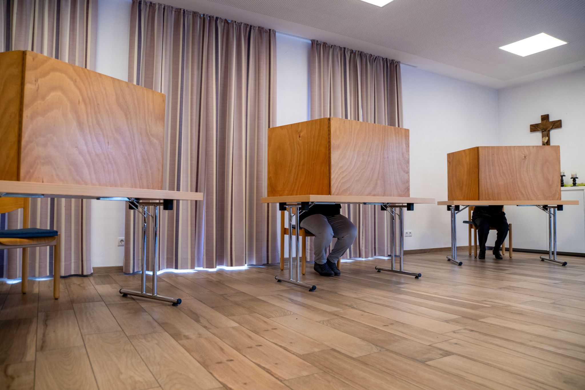 128 Stichwahlen in Landkreisen und größeren Städten