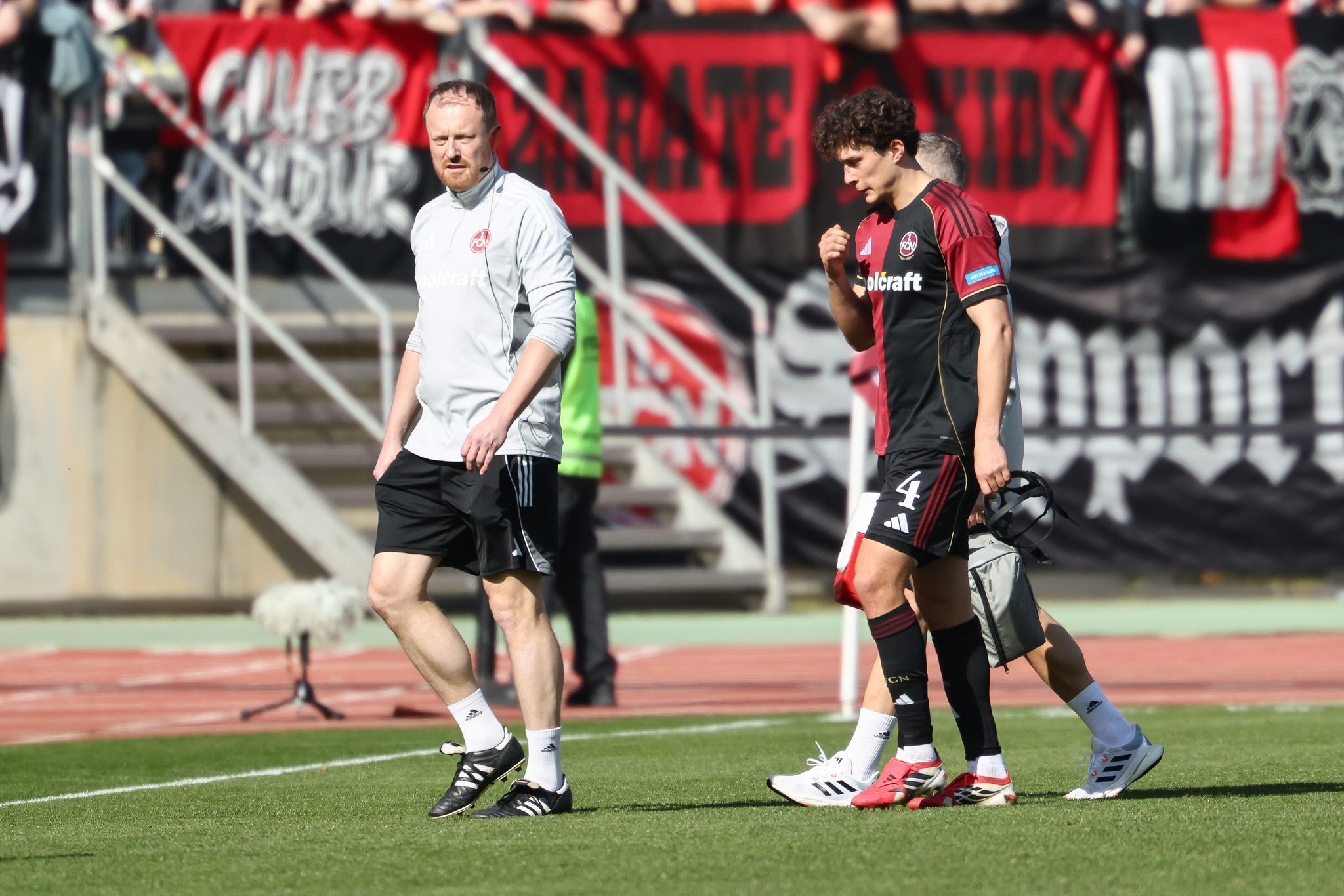 Untersuchung: Nürnberg-Kapitän Gruber nicht schwer verletzt