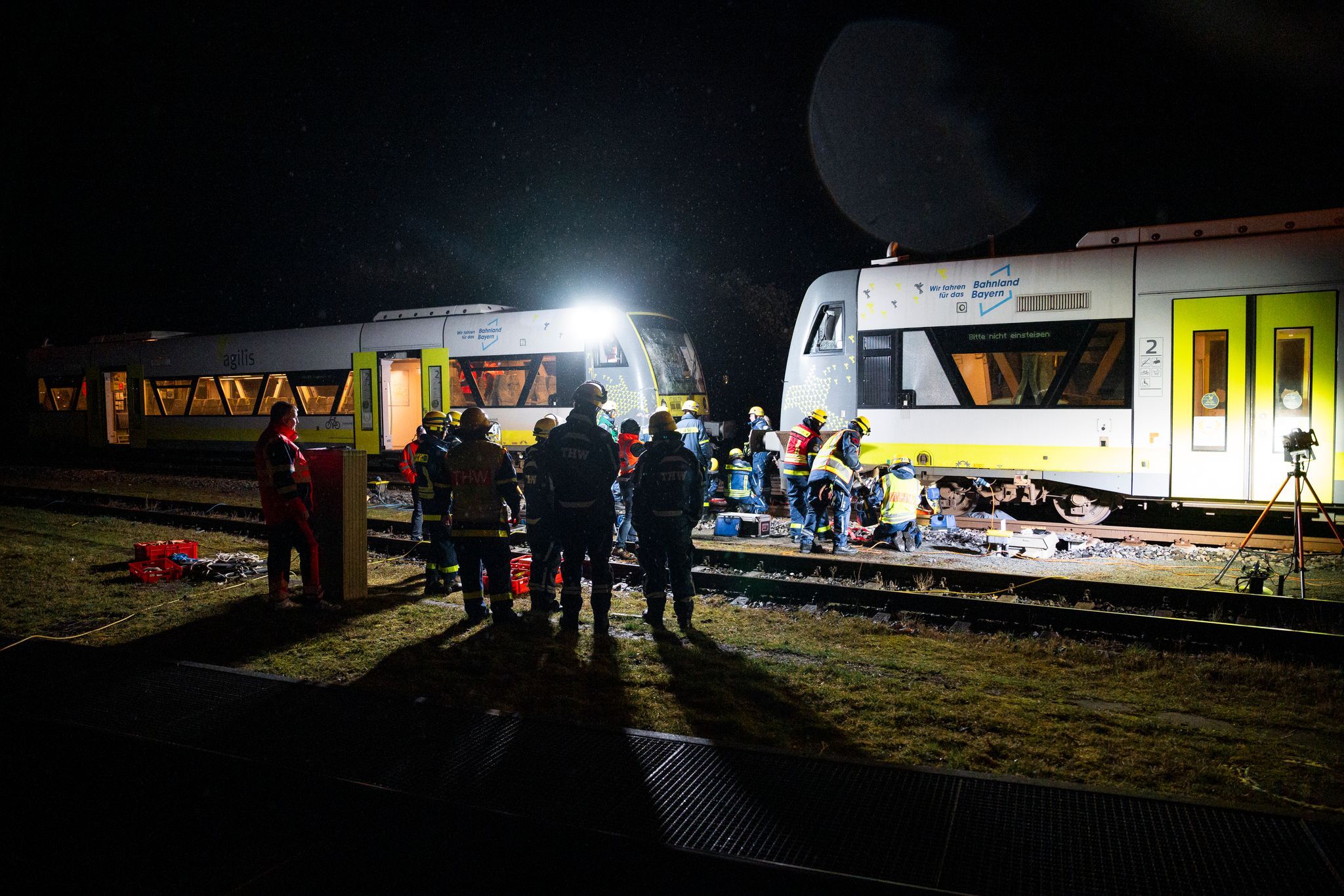 Ursachenforschung nach Zugunfall in Bayreuth mit Verletzten