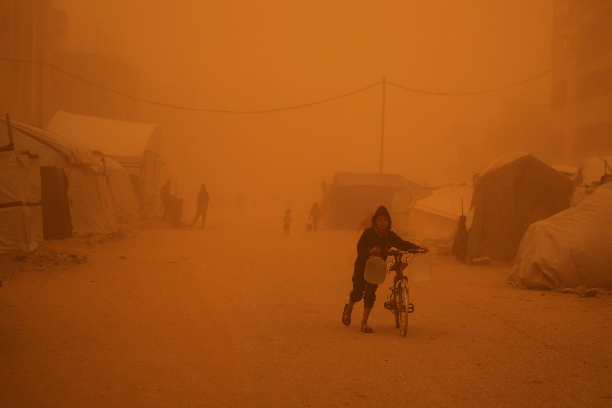 Sandsturm zieht über Israel und Gazastreifen