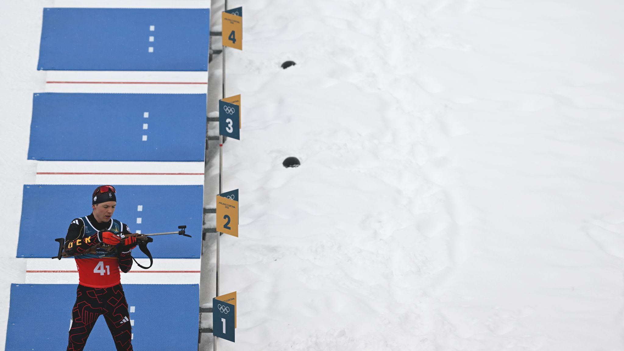 Desaströs am Schießstand: Biathlon-Duo dennoch Vierter