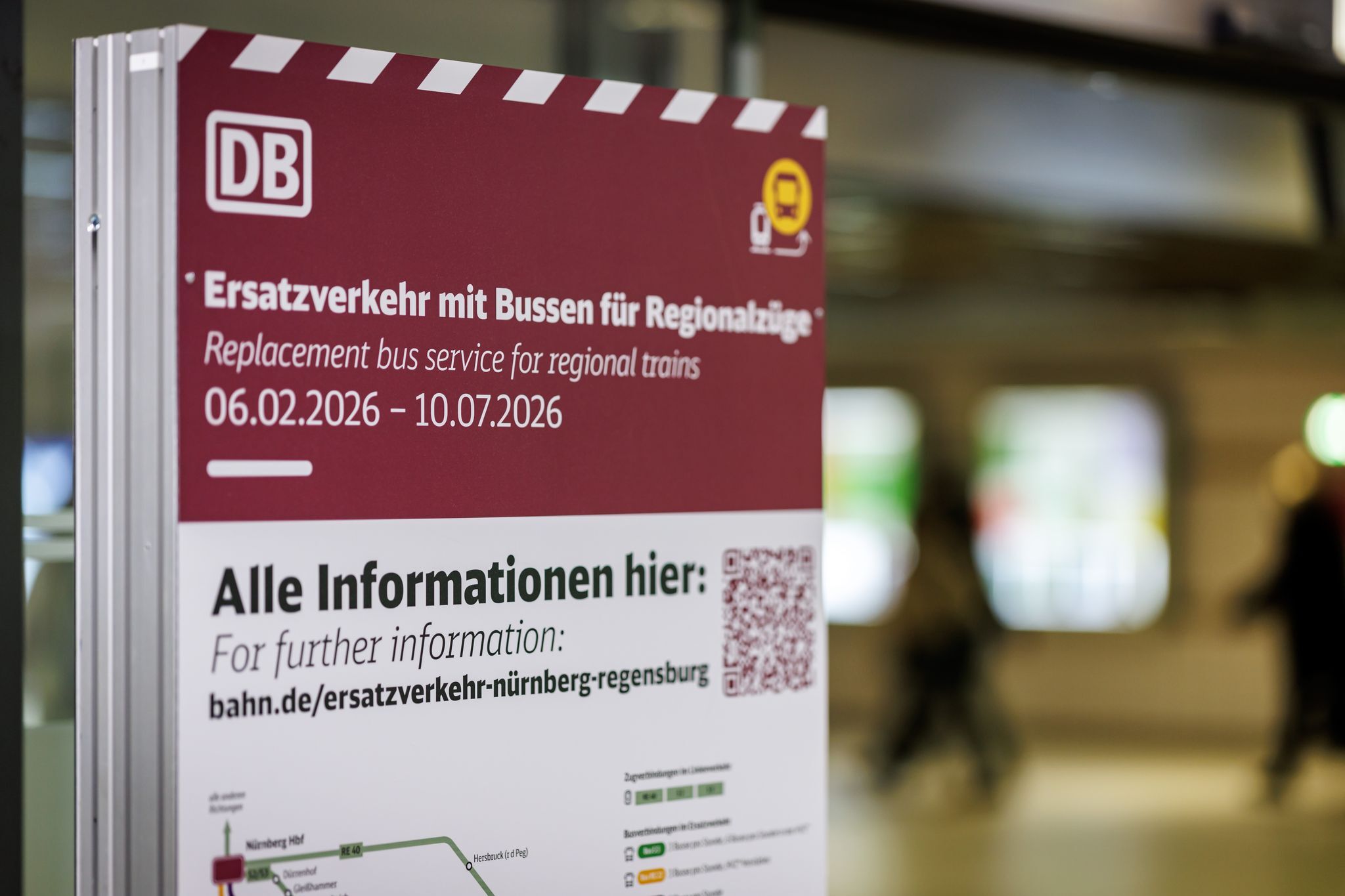 Bauarbeiten an Strecke Nürnberg-Regensburg kommen voran