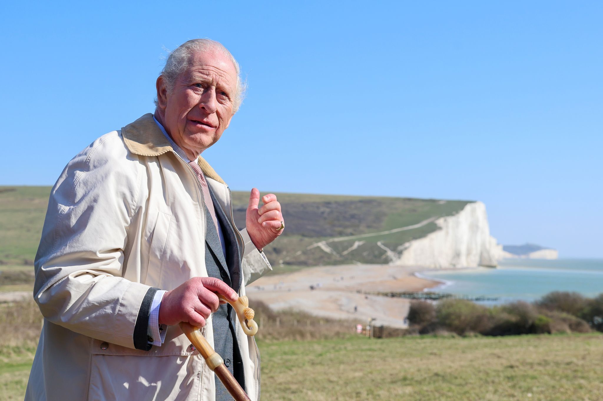 Wenn beim Wandern auf einmal König Charles auftaucht